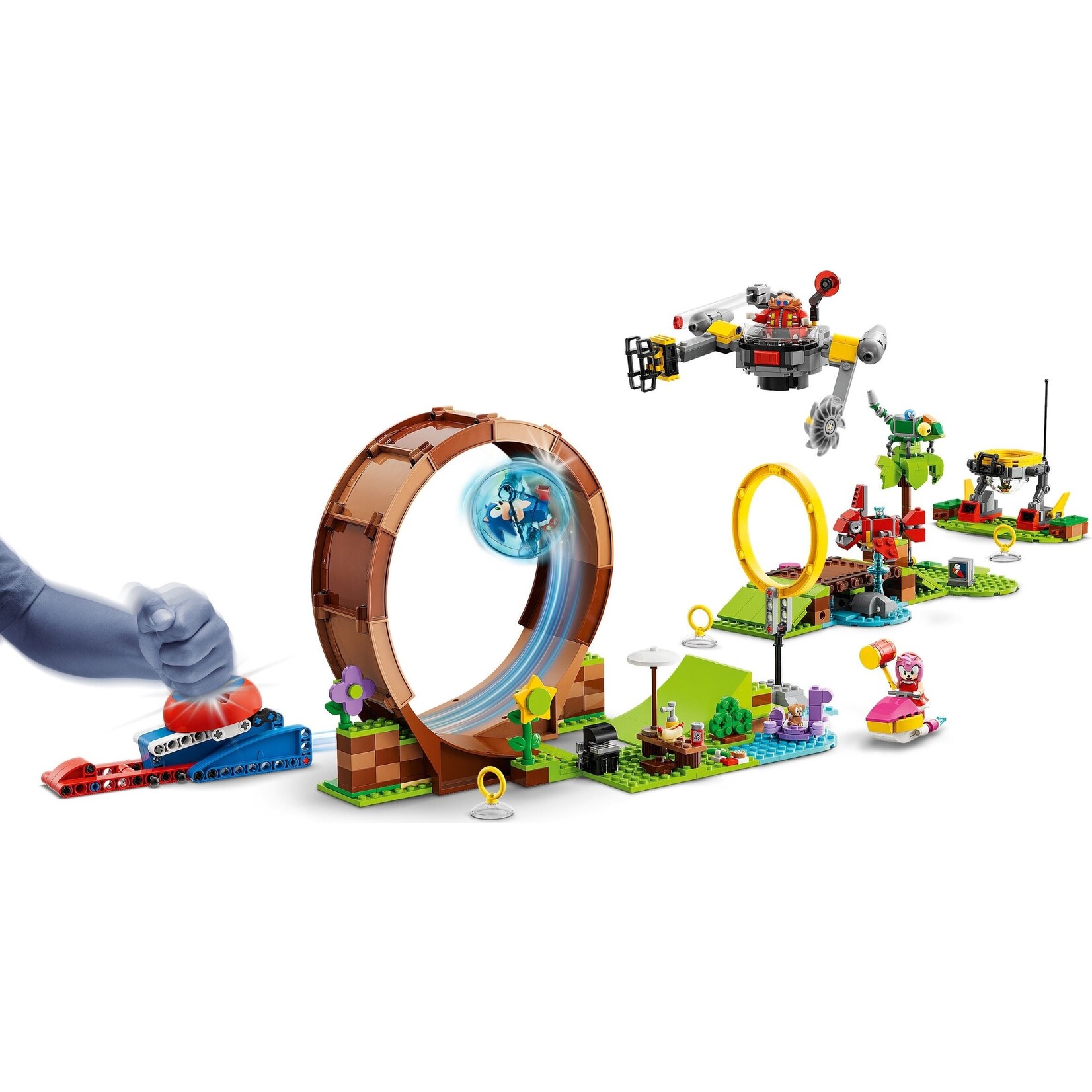 LEGO Sonics Green Hill Zone loopinguitdaging - 76994