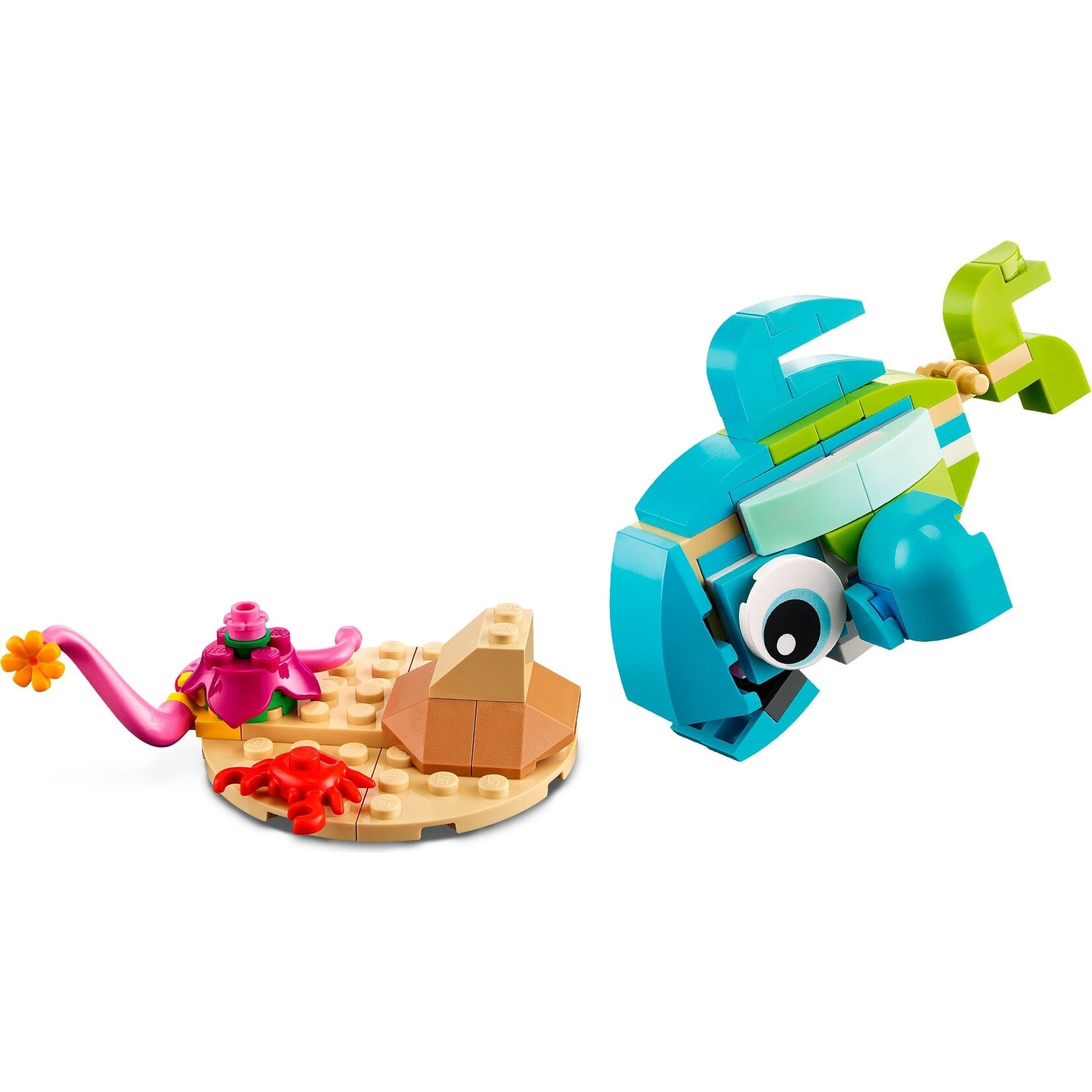 LEGO dolfijn en schildpad - 31128