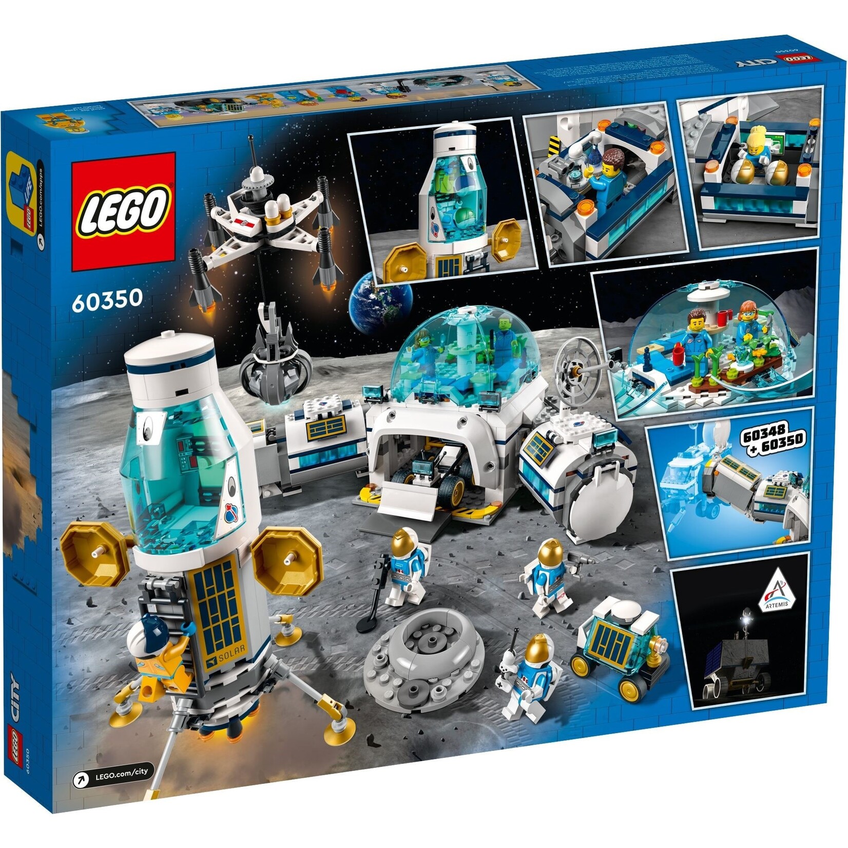 LEGO City Onderzoeksstation op de maan - 60350