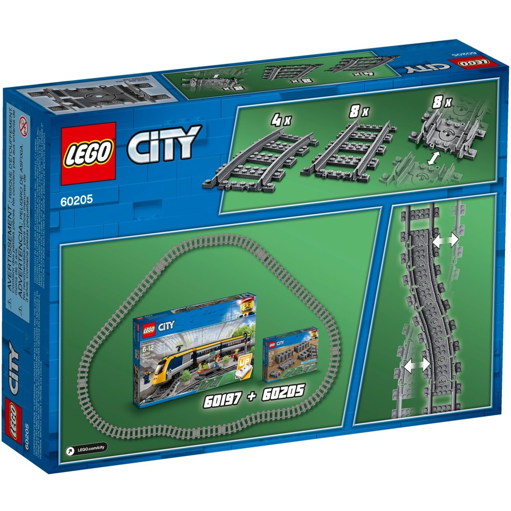 LEGO Treinrails - 60205