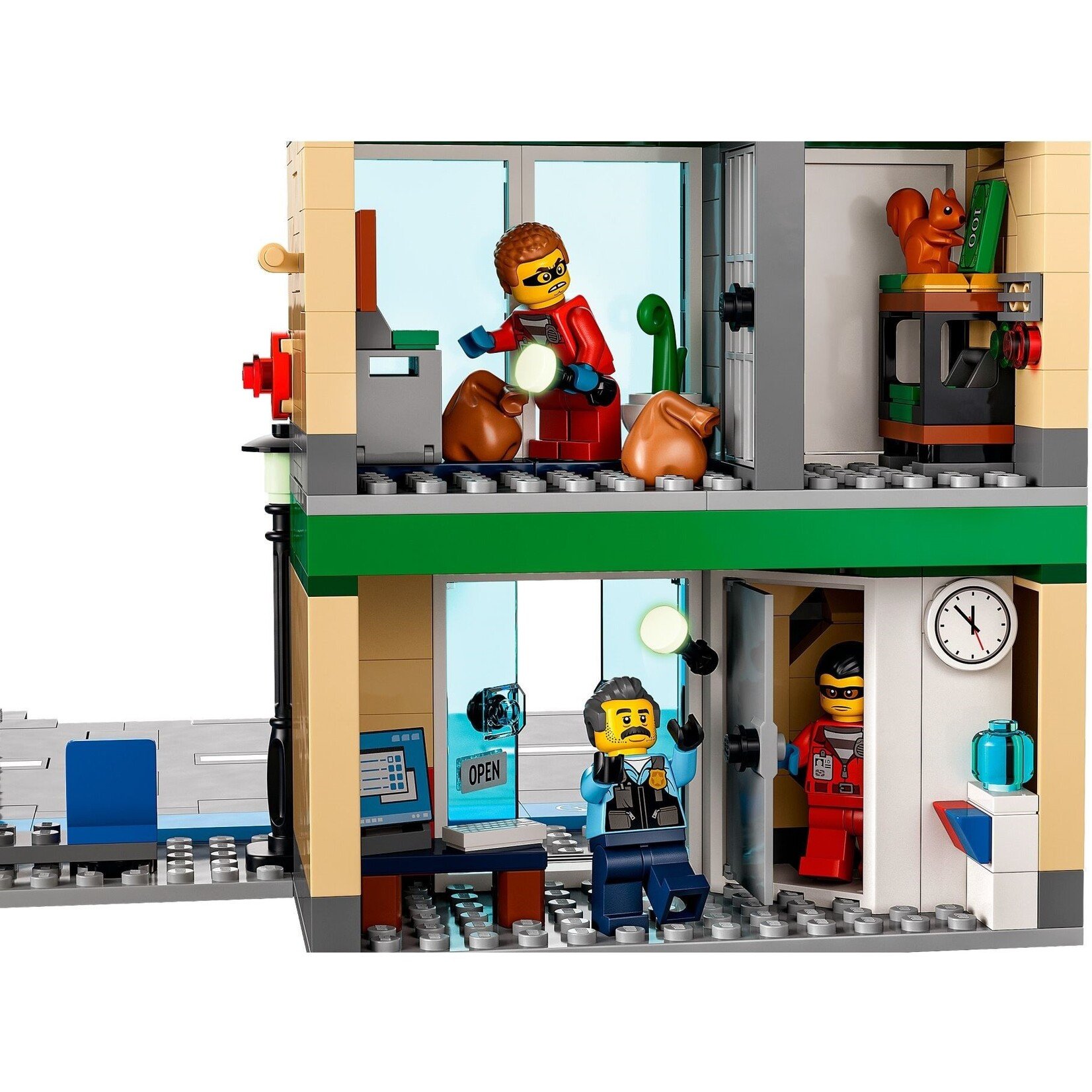 LEGO Politieachtervolging bij de bank - 60317