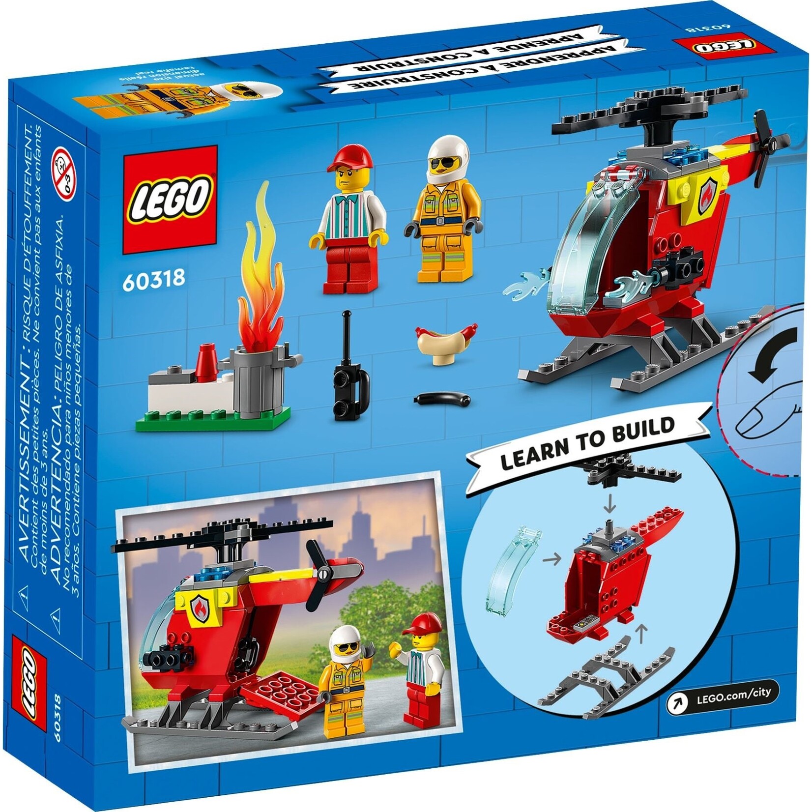 LEGO Brandweerhelikopter - 60318