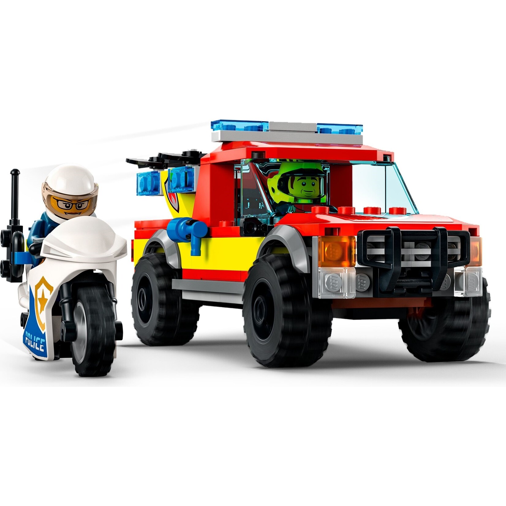 LEGO Brandweer & Politie achtervolging - 60319