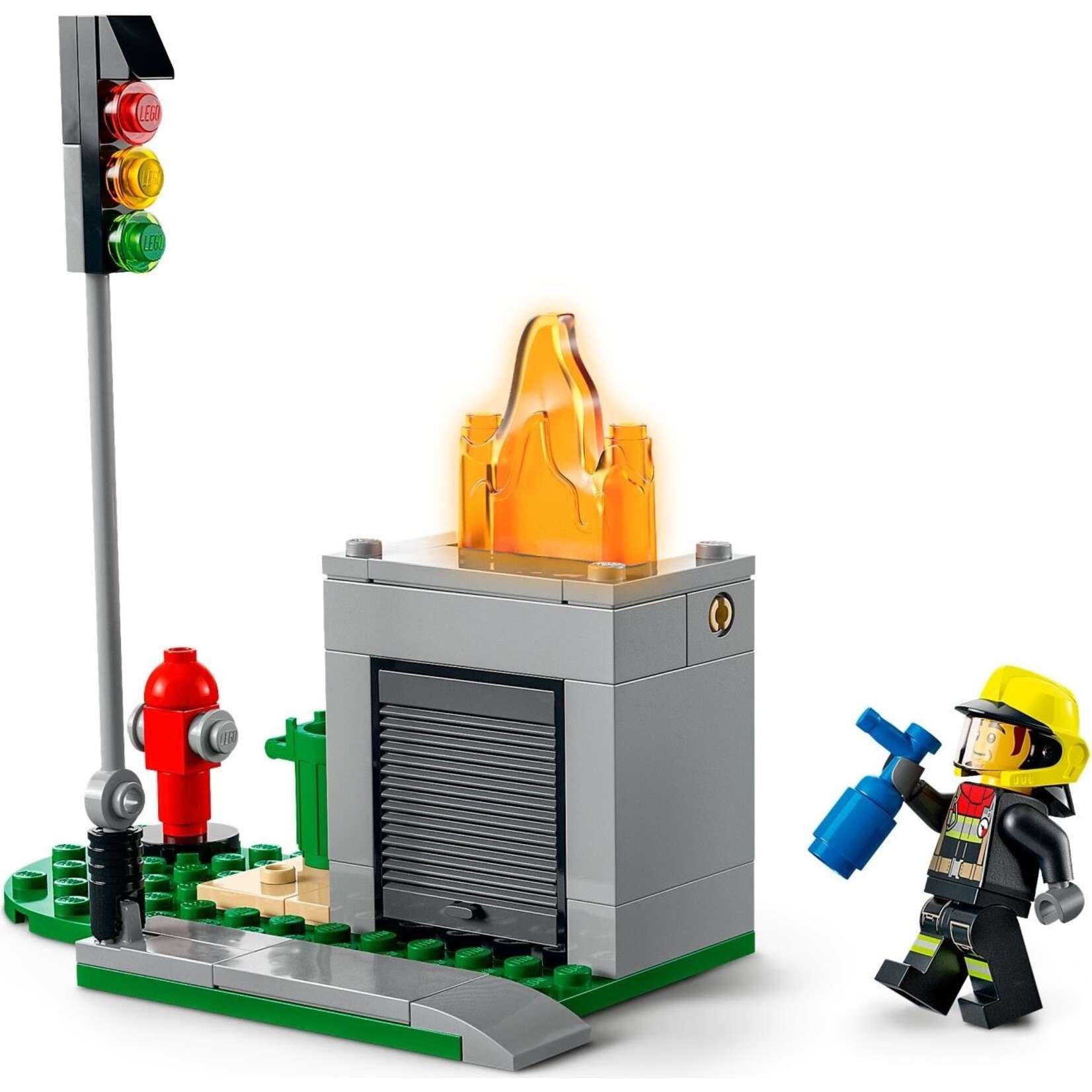 LEGO Brandweer & Politie achtervolging - 60319