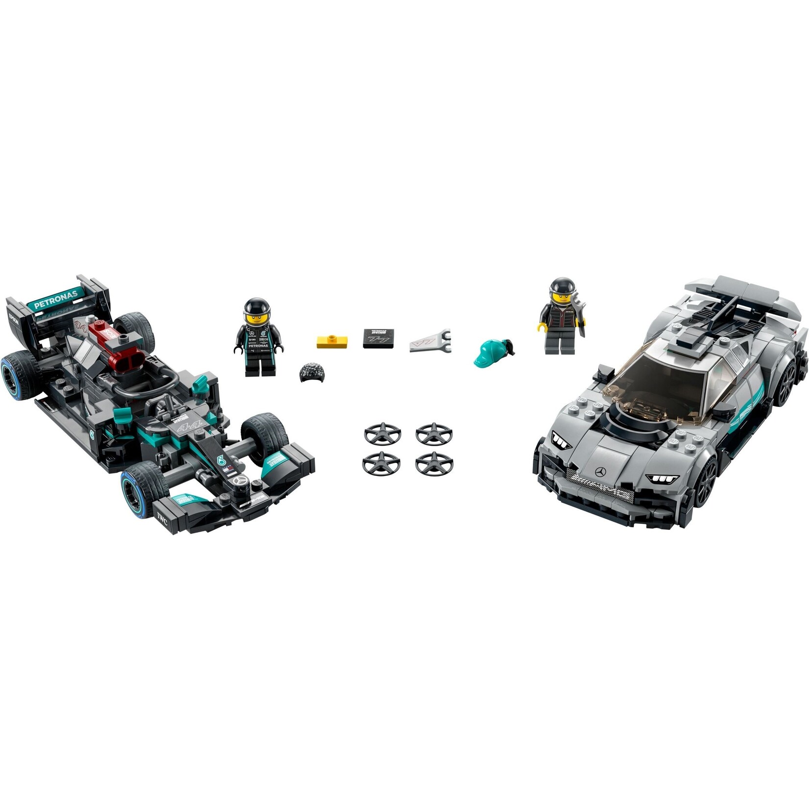 LEGO Mercedes-AMG F1 W12 E Performance & Mercedes-AMG Project One - 76909