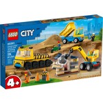 LEGO Kiepwagen, bouwtruck en sloopkraan - 60391