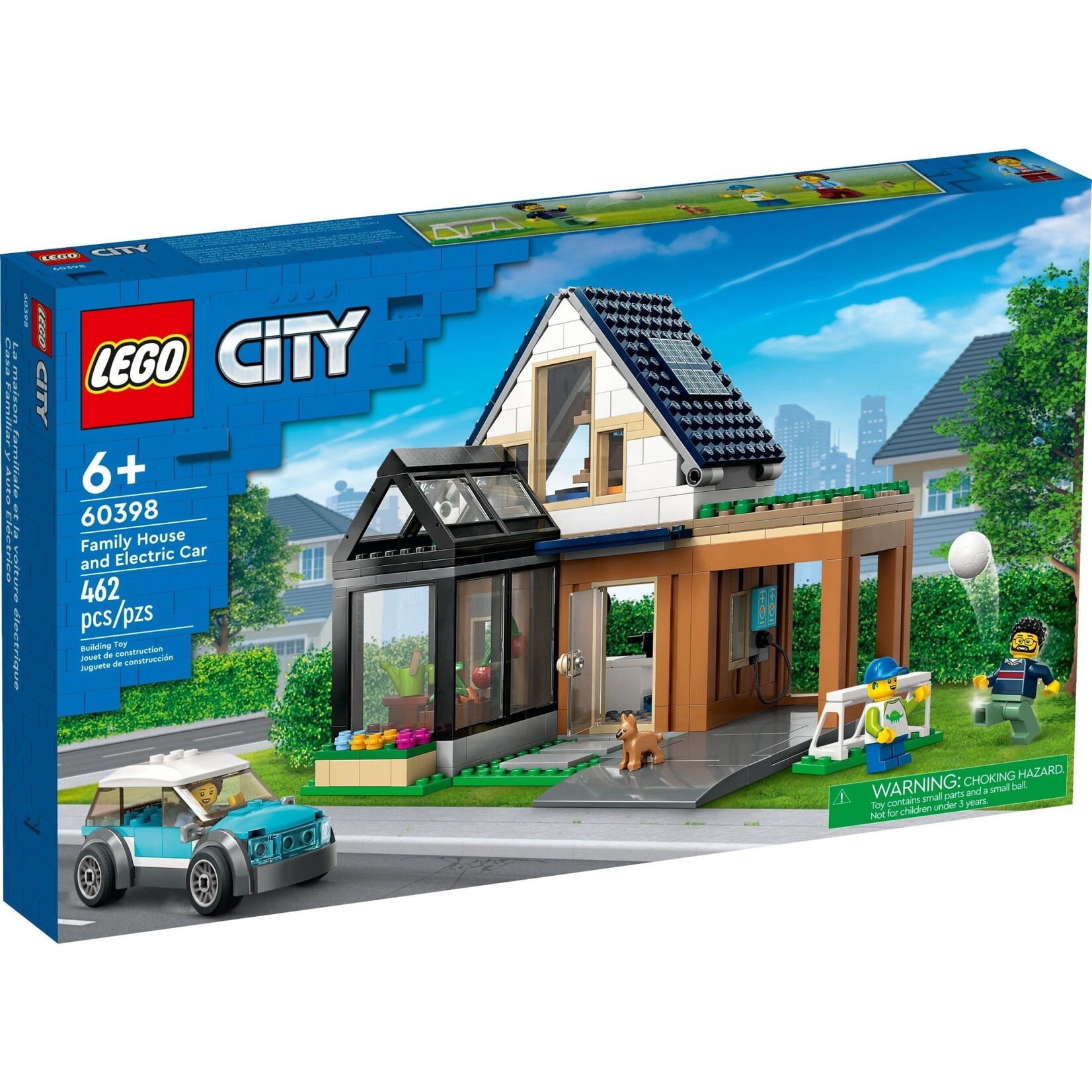 LEGO Gezinswoning en elektrische auto - 60398