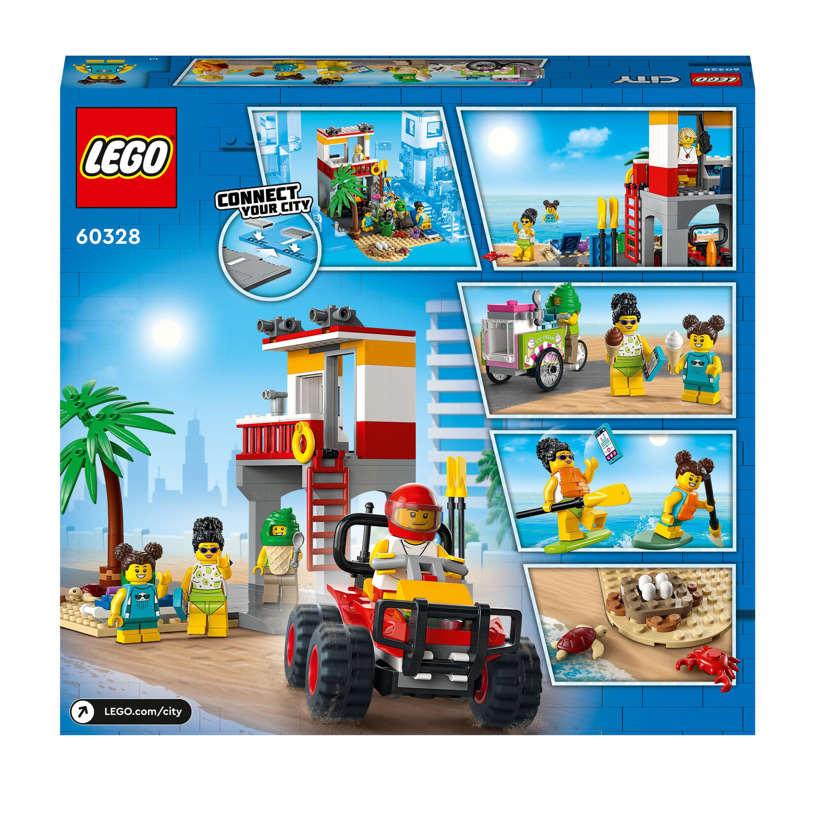 LEGO Strandwachter uitkijkpost - 60328