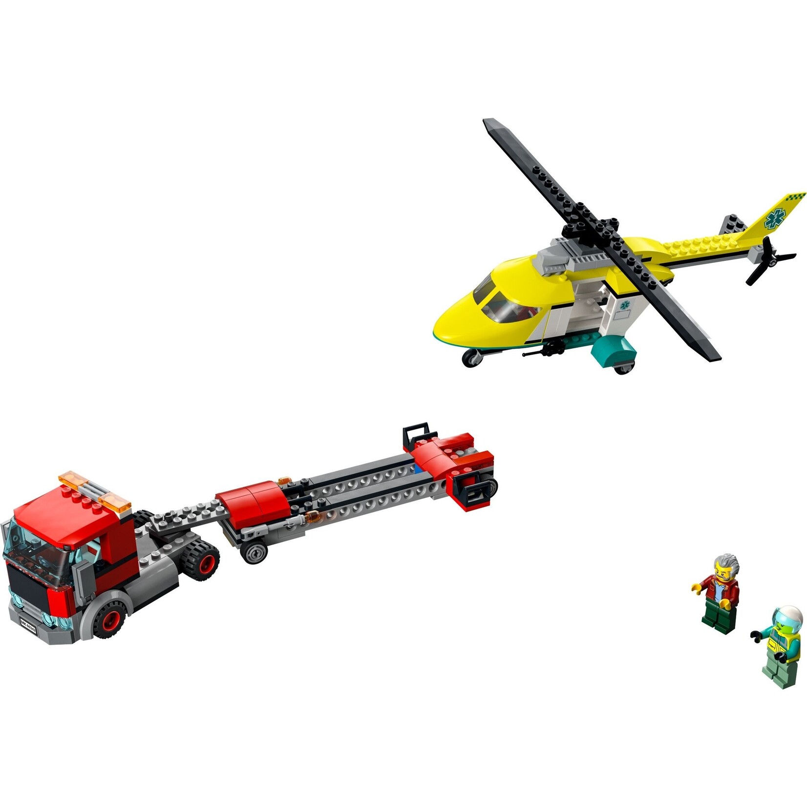 LEGO Reddingshelikopter transport - 60343