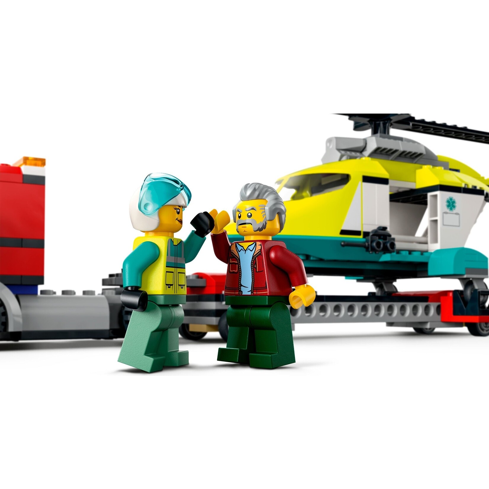 LEGO Reddingshelikopter transport - 60343