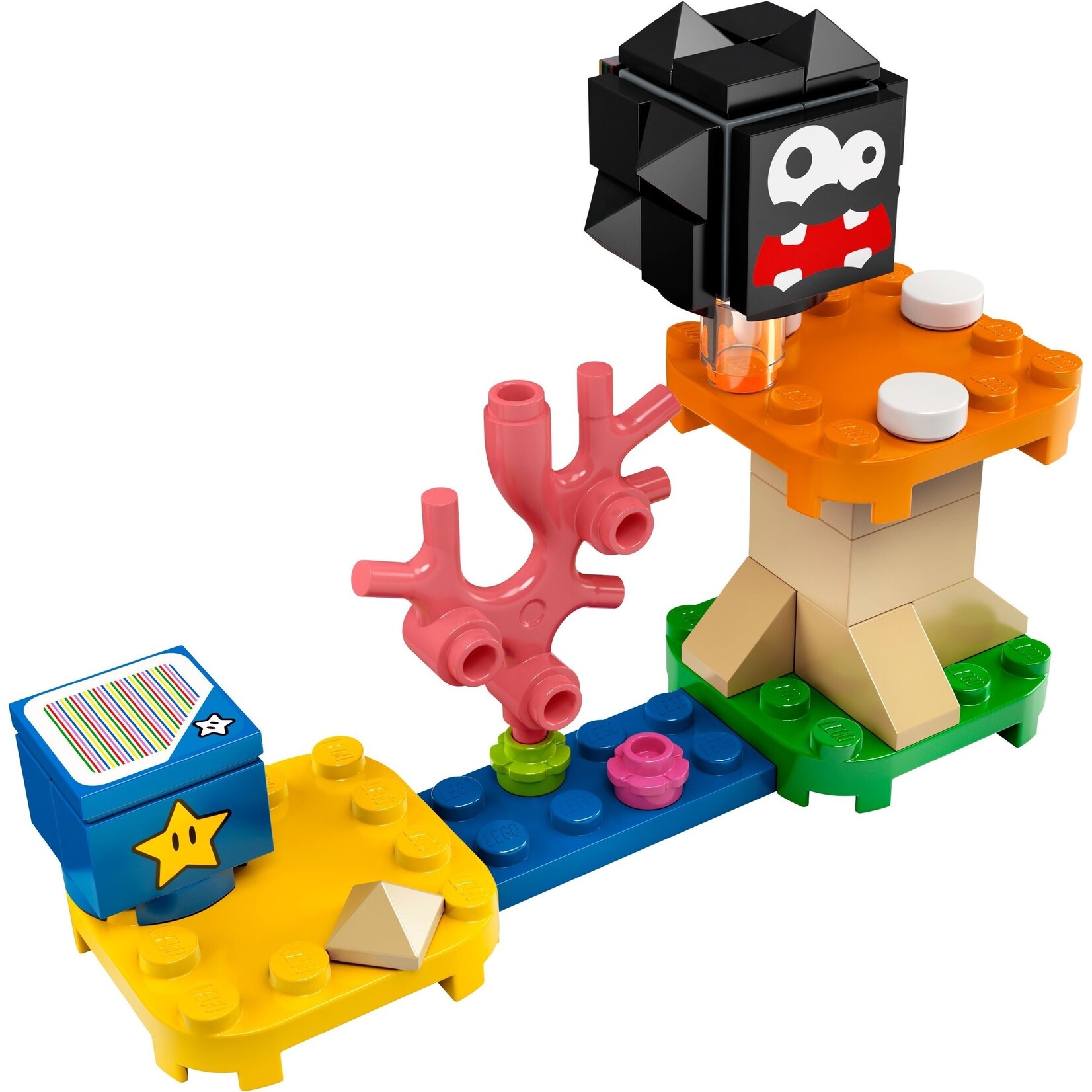 LEGO Fuzzy en paddenstoelplatform - 30389