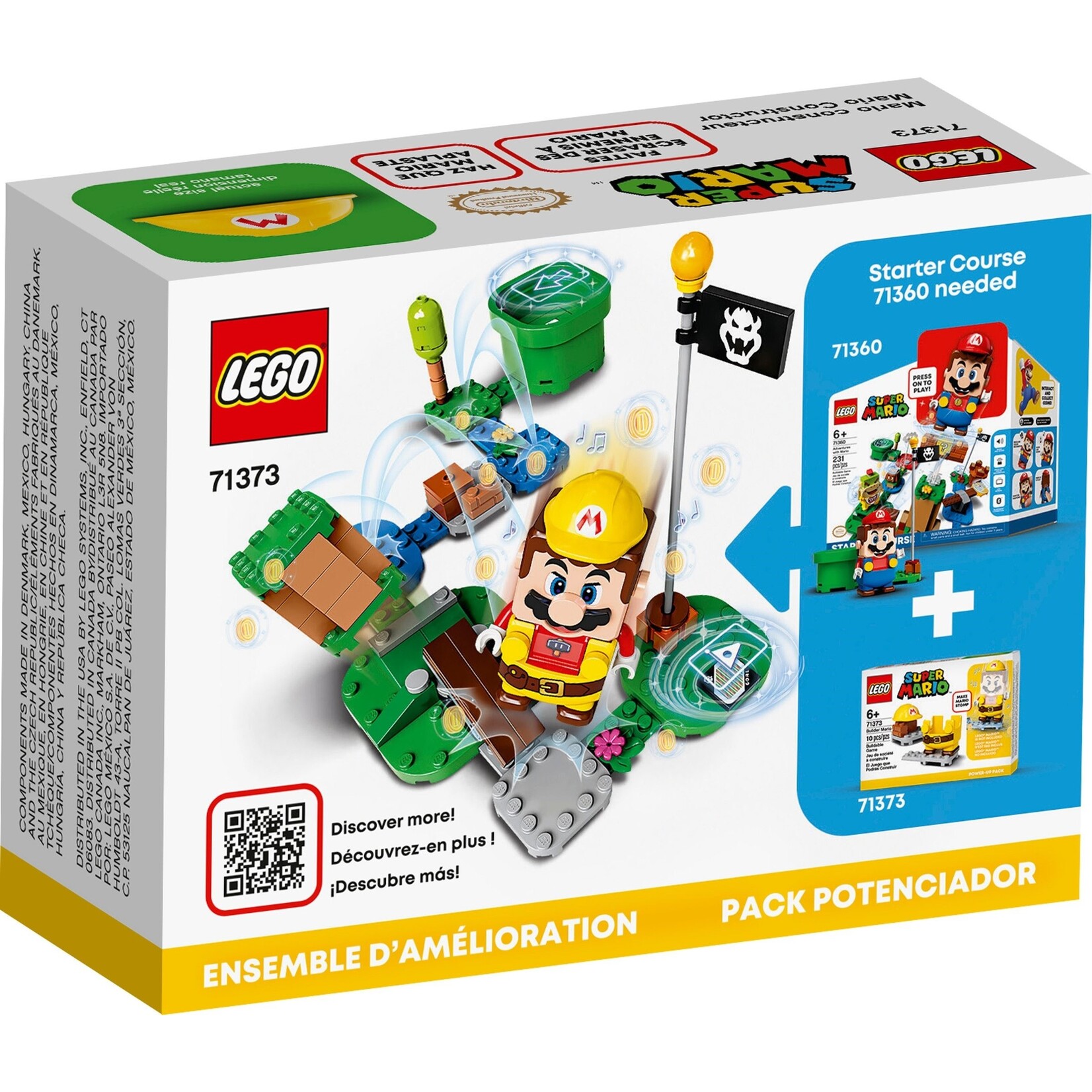 LEGO Power-uppakket: Bouw-Mario 71373