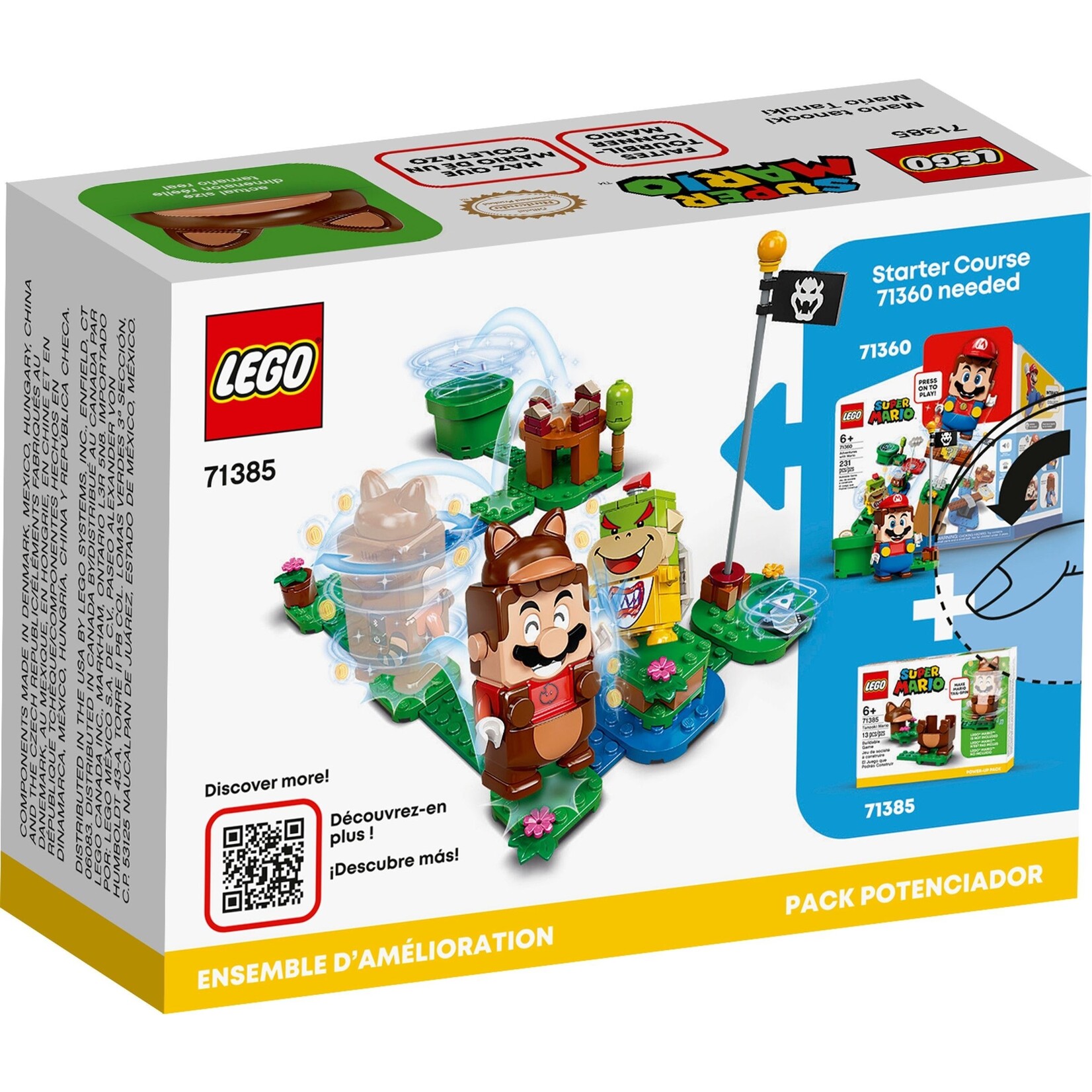 LEGO Power-uppakket: Tanuki-Mario 71385