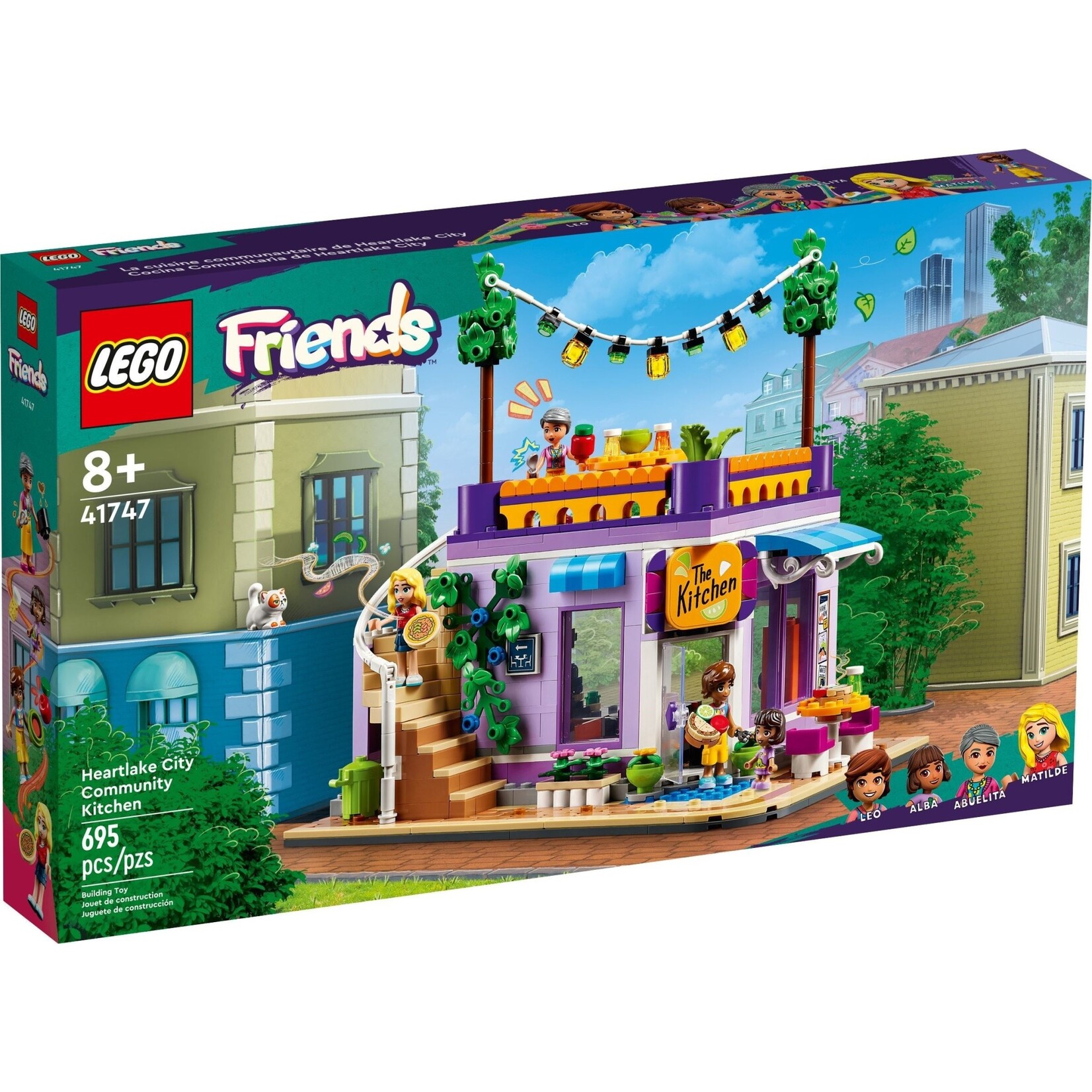 LEGO Heartlake City Gemeenschappelijke keuken - 41747