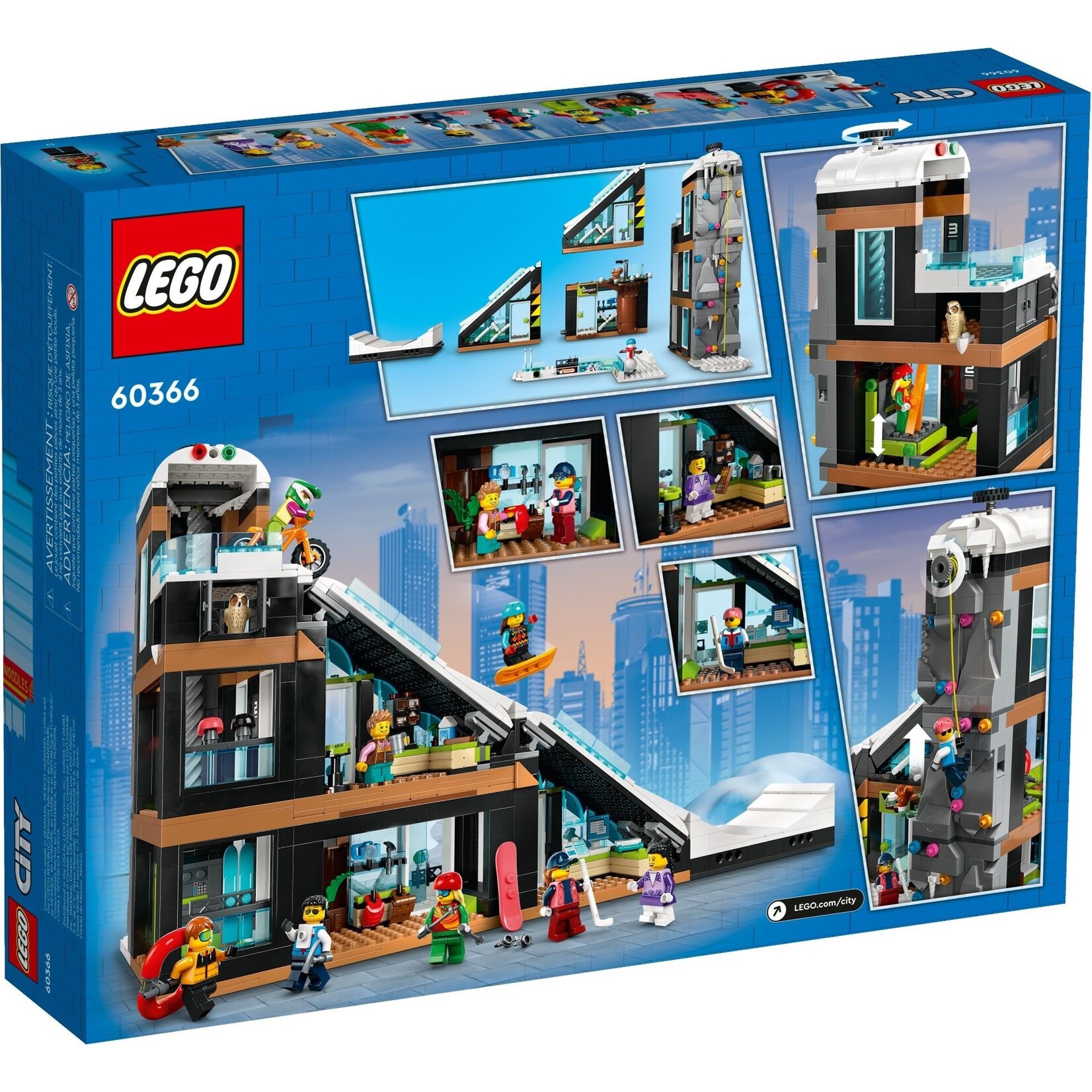 LEGO Ski- en klimcentrum - 60366