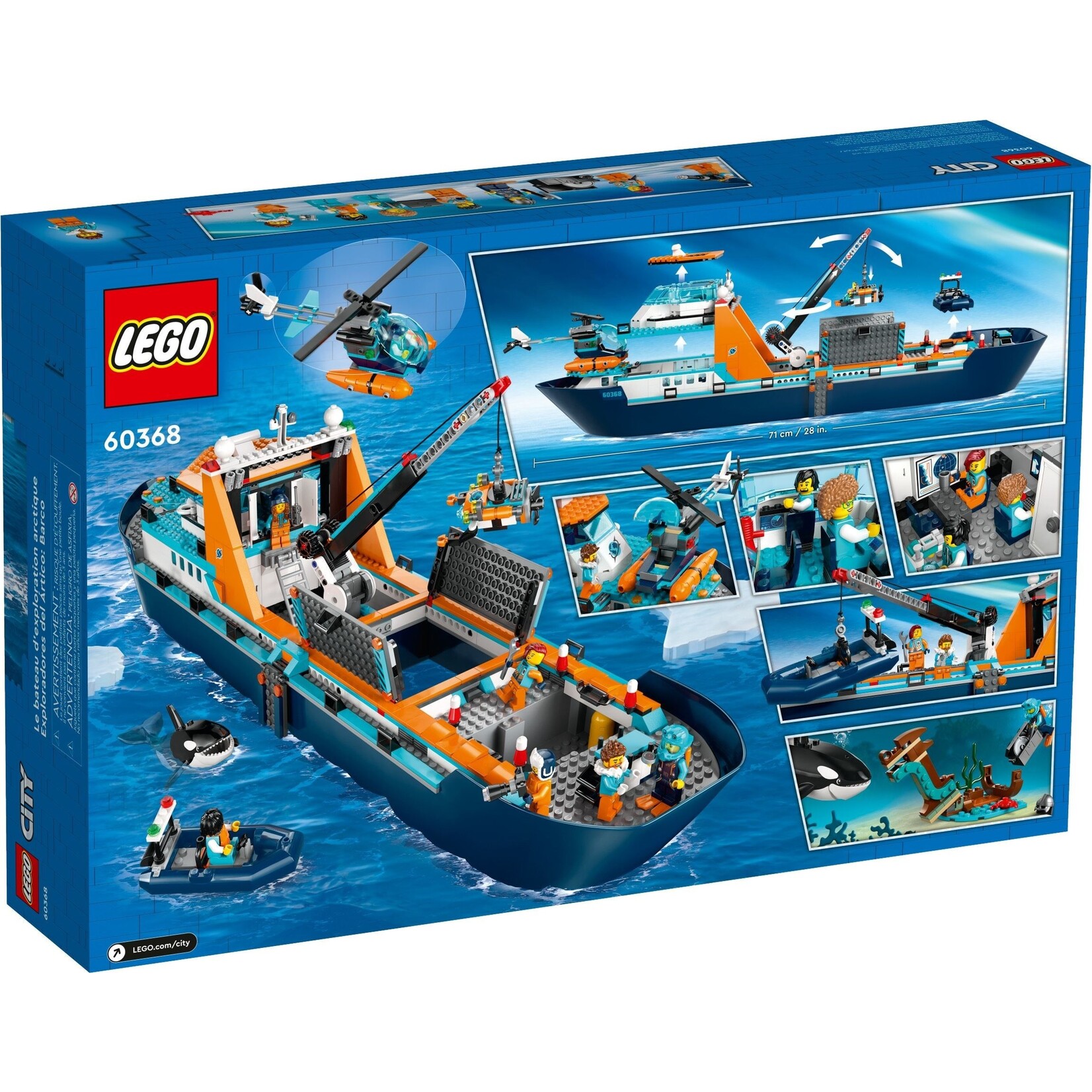 LEGO Poolonderzoeksschip -  60368