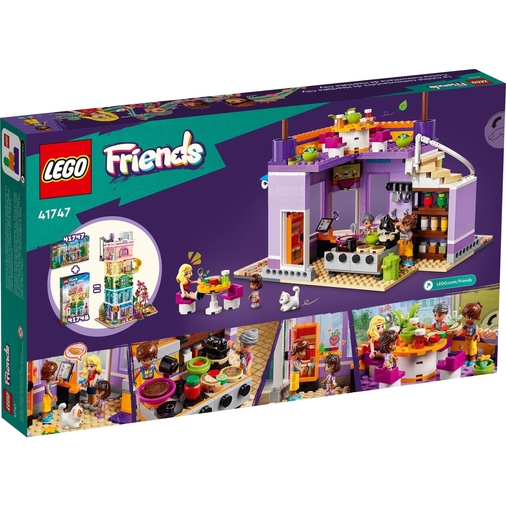 LEGO Heartlake City Gemeenschappelijke keuken - 41747