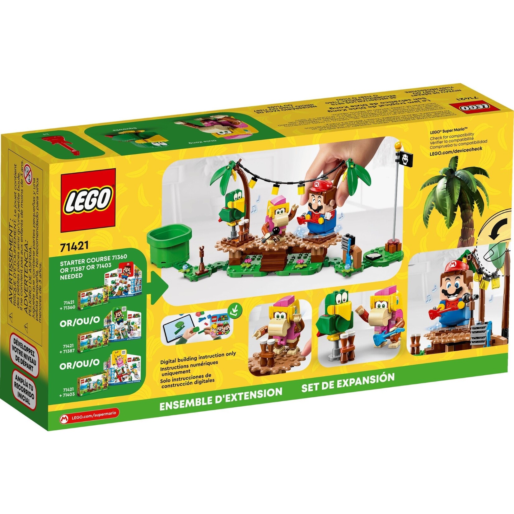 LEGO Uitbreidingsset: Dixie Kongs Jungleshow - 71421