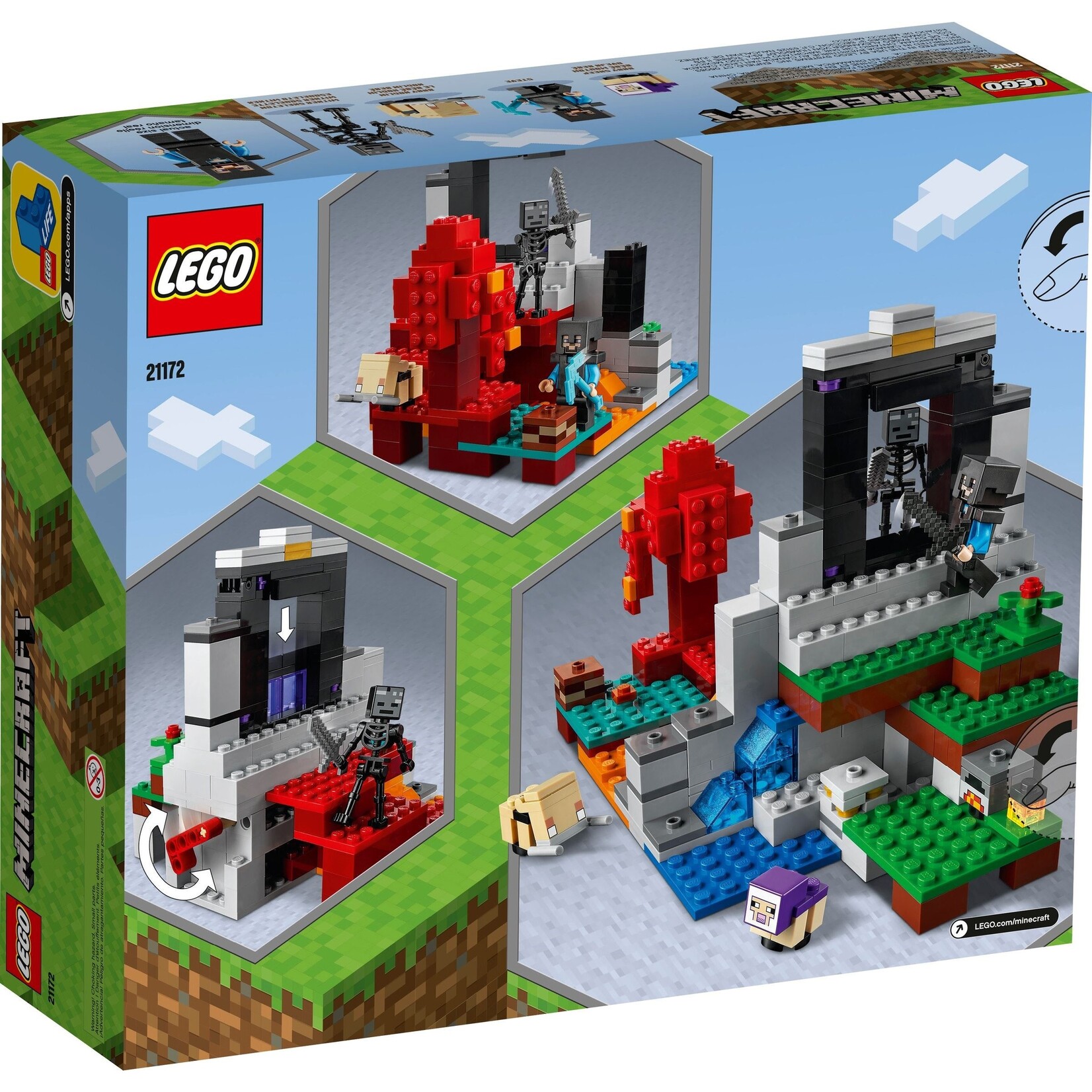LEGO Het verwoeste portaal - 21172