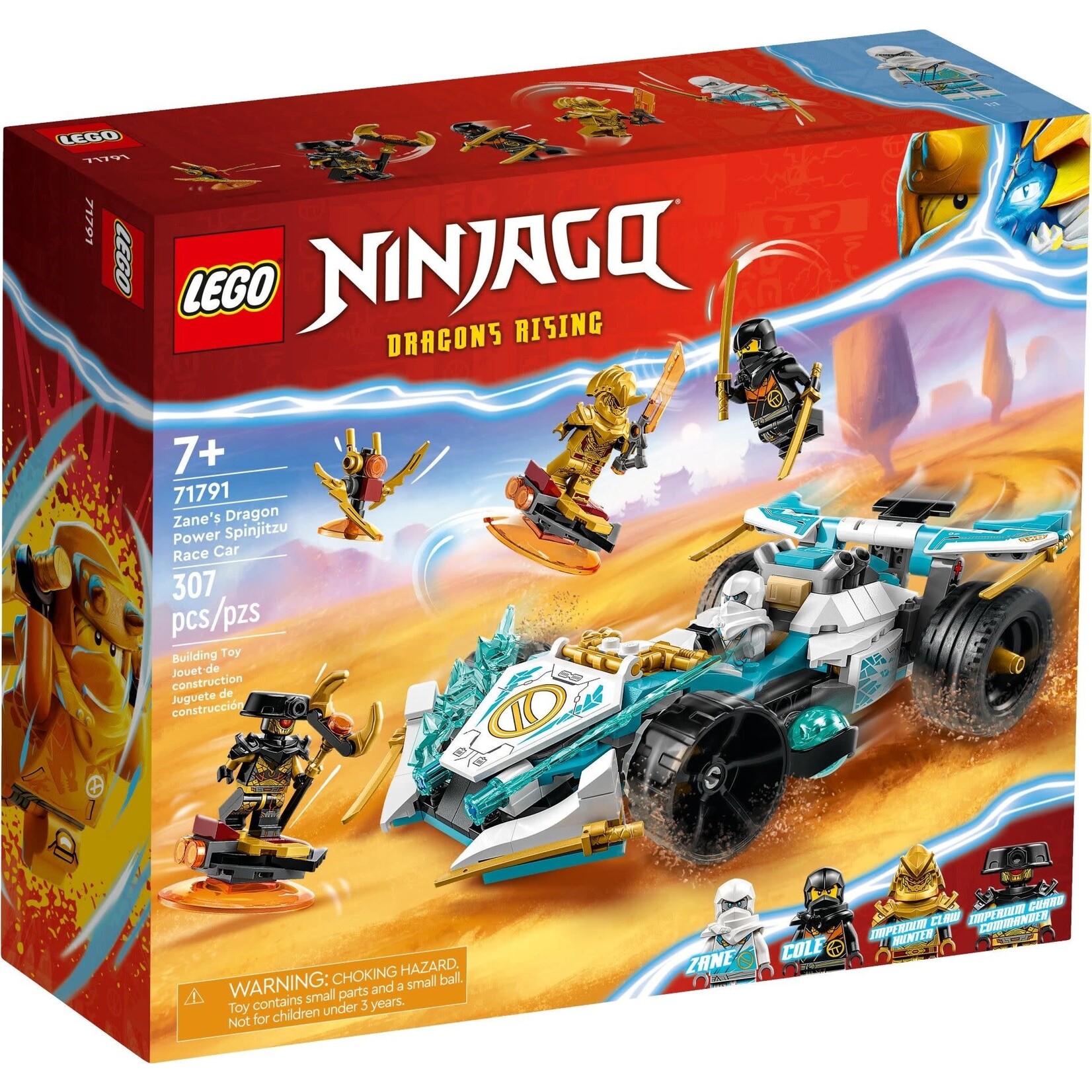 LEGO Zane’s drakenkracht Spinjitzu racewagen - 71791