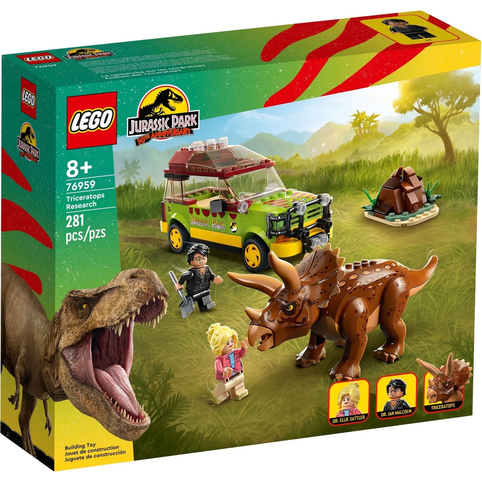 LEGO Triceratops onderzoek - 76959