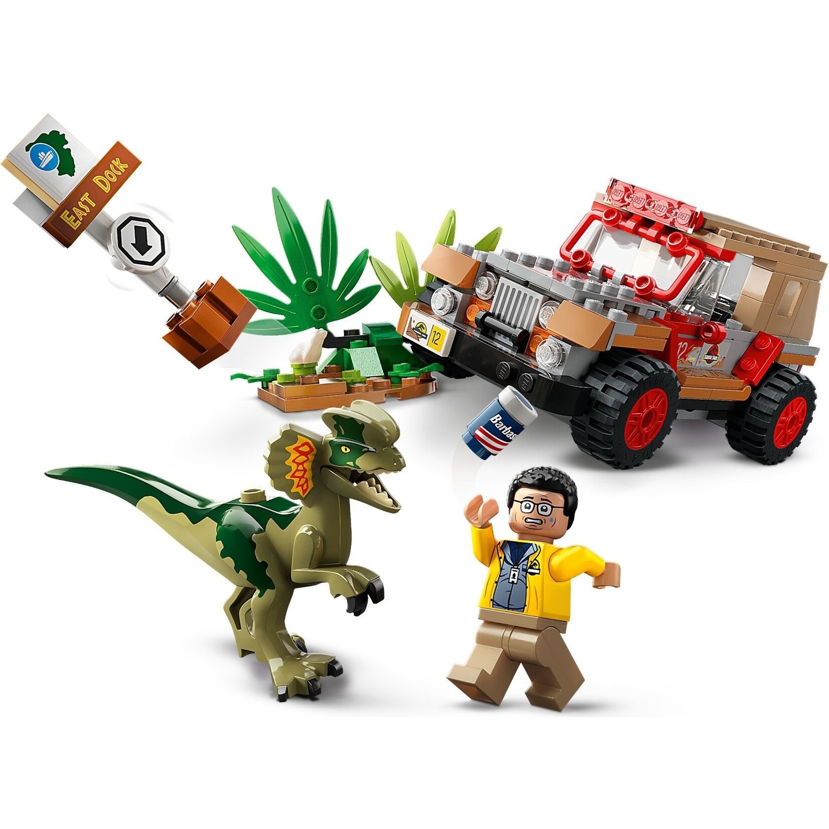 LEGO Dilophosaurus hinderlaag - 76958