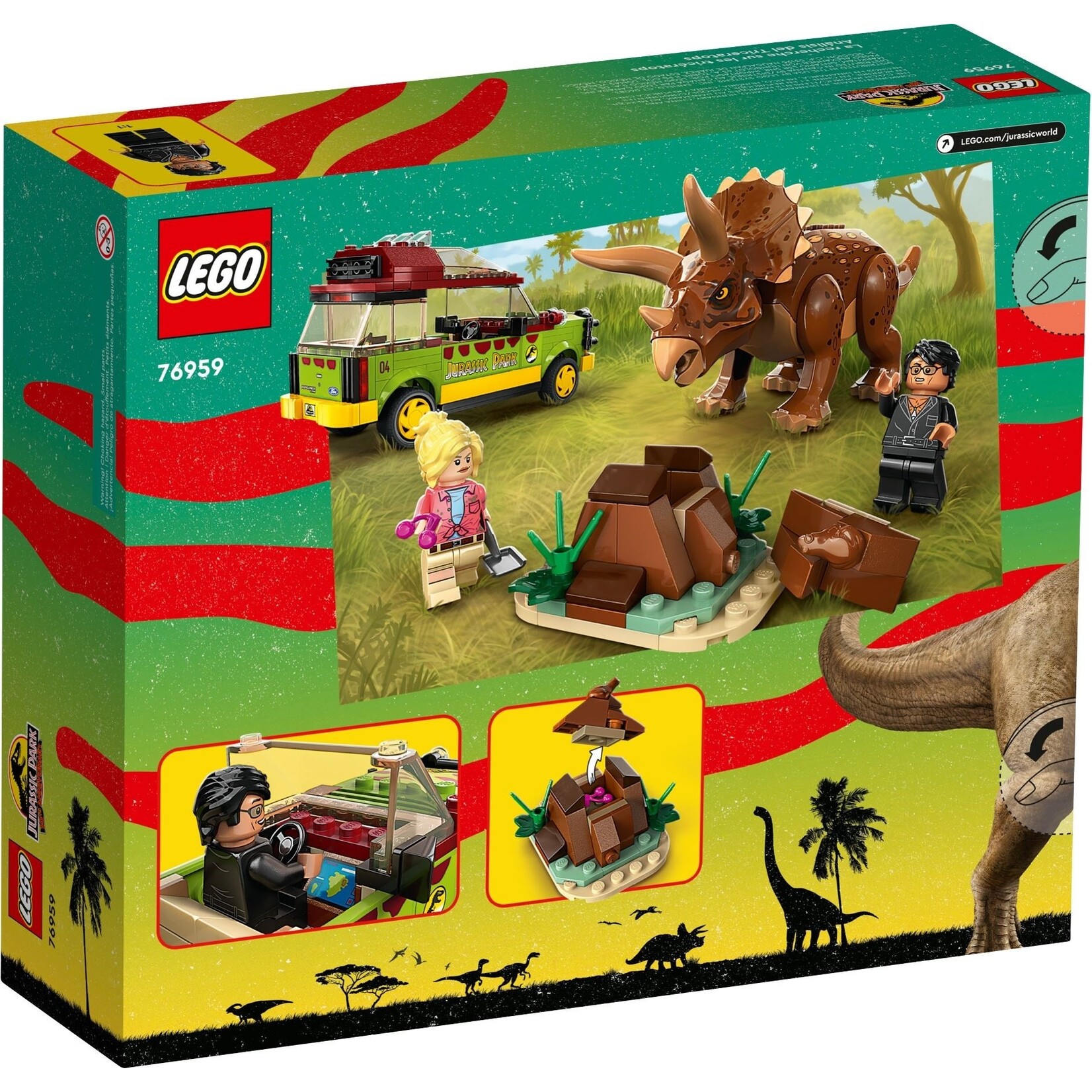 LEGO Triceratops onderzoek - 76959