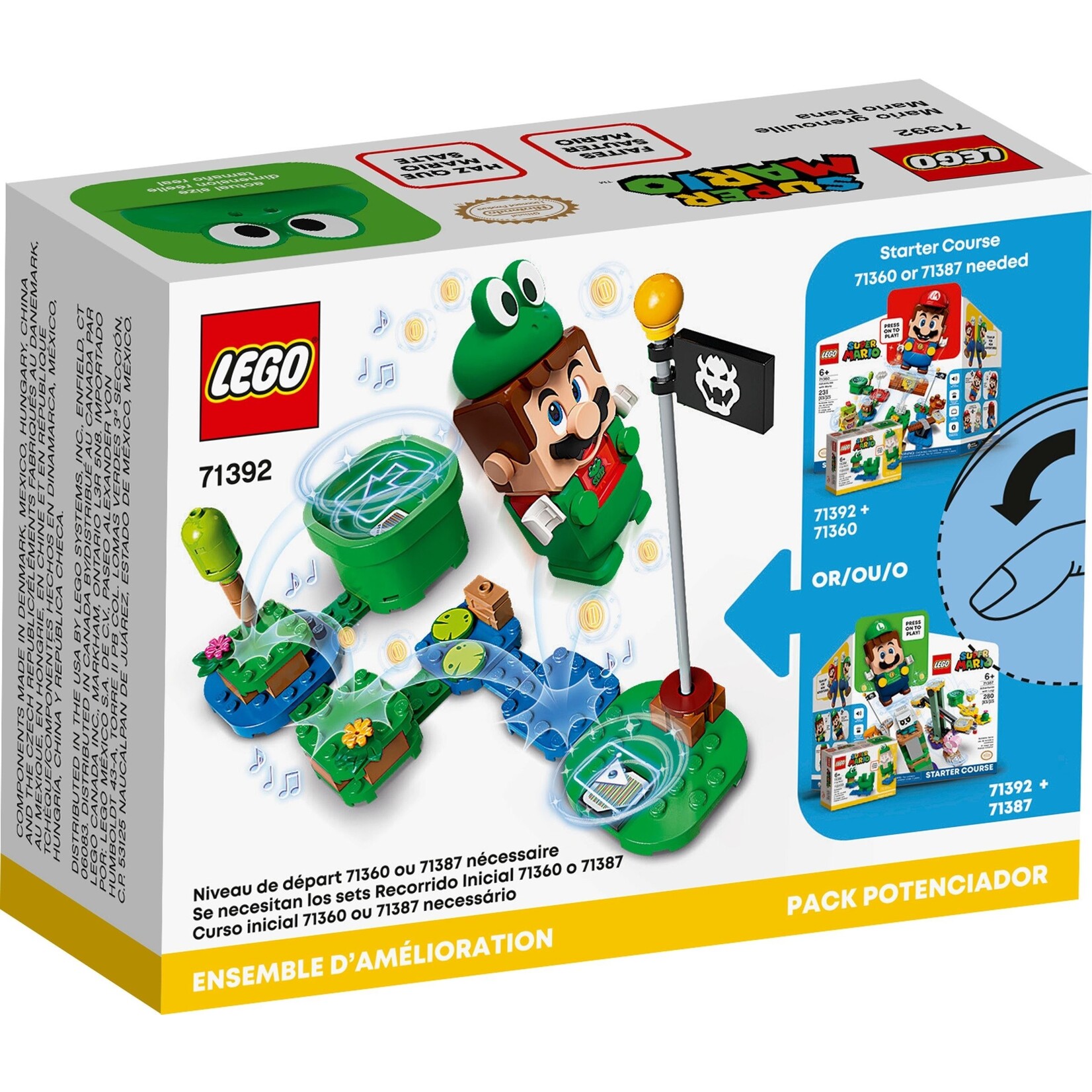 LEGO Power-uppakket: Kikker-Mario 71392