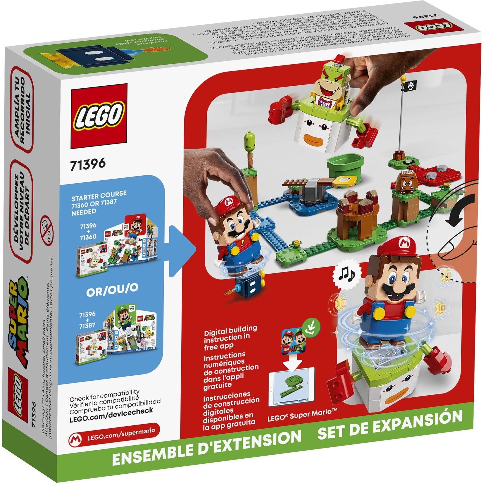 LEGO Uitbreidingsset: Bowser Jr.'s Clown-capsule 71396