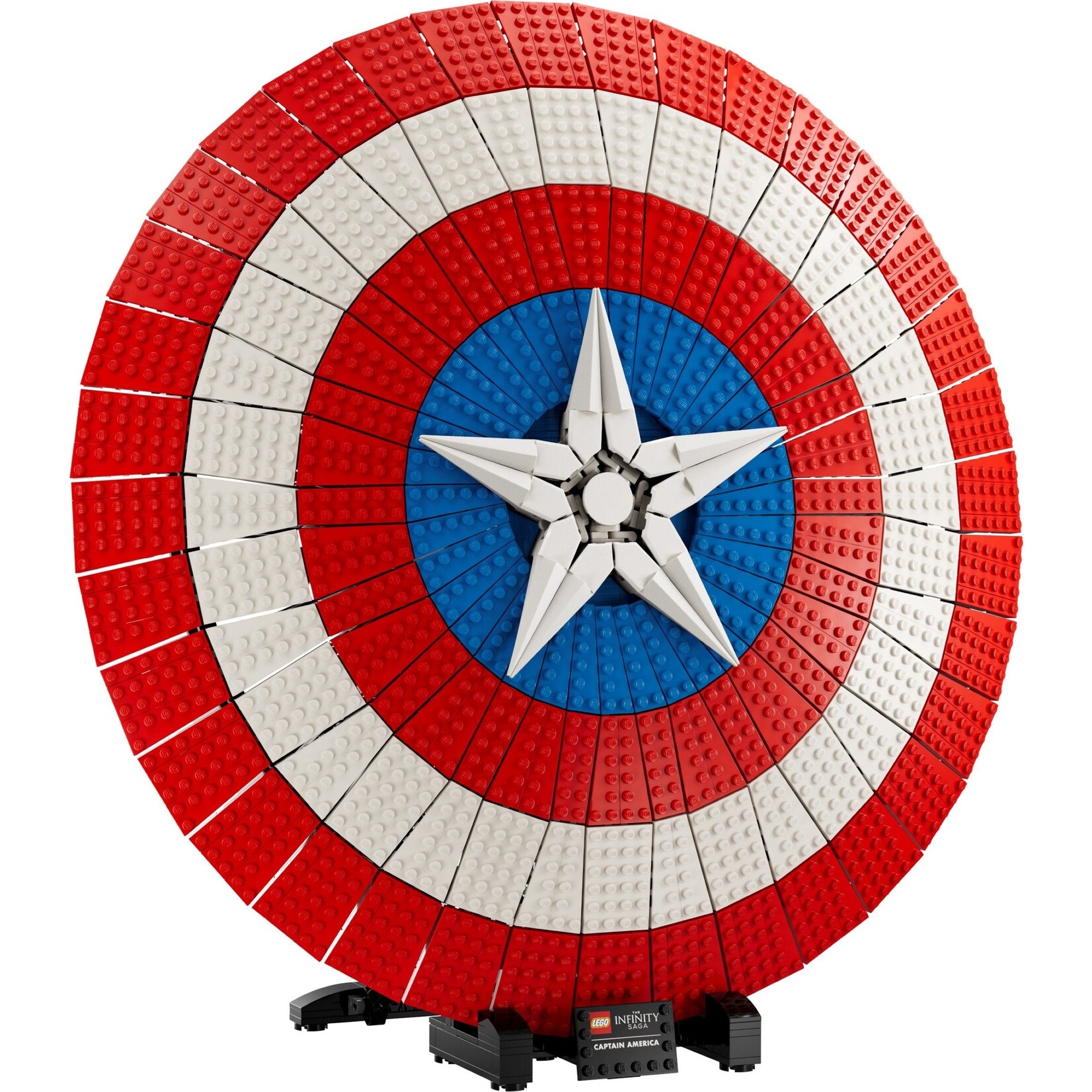 LEGO Het schild van Captain America - 76262