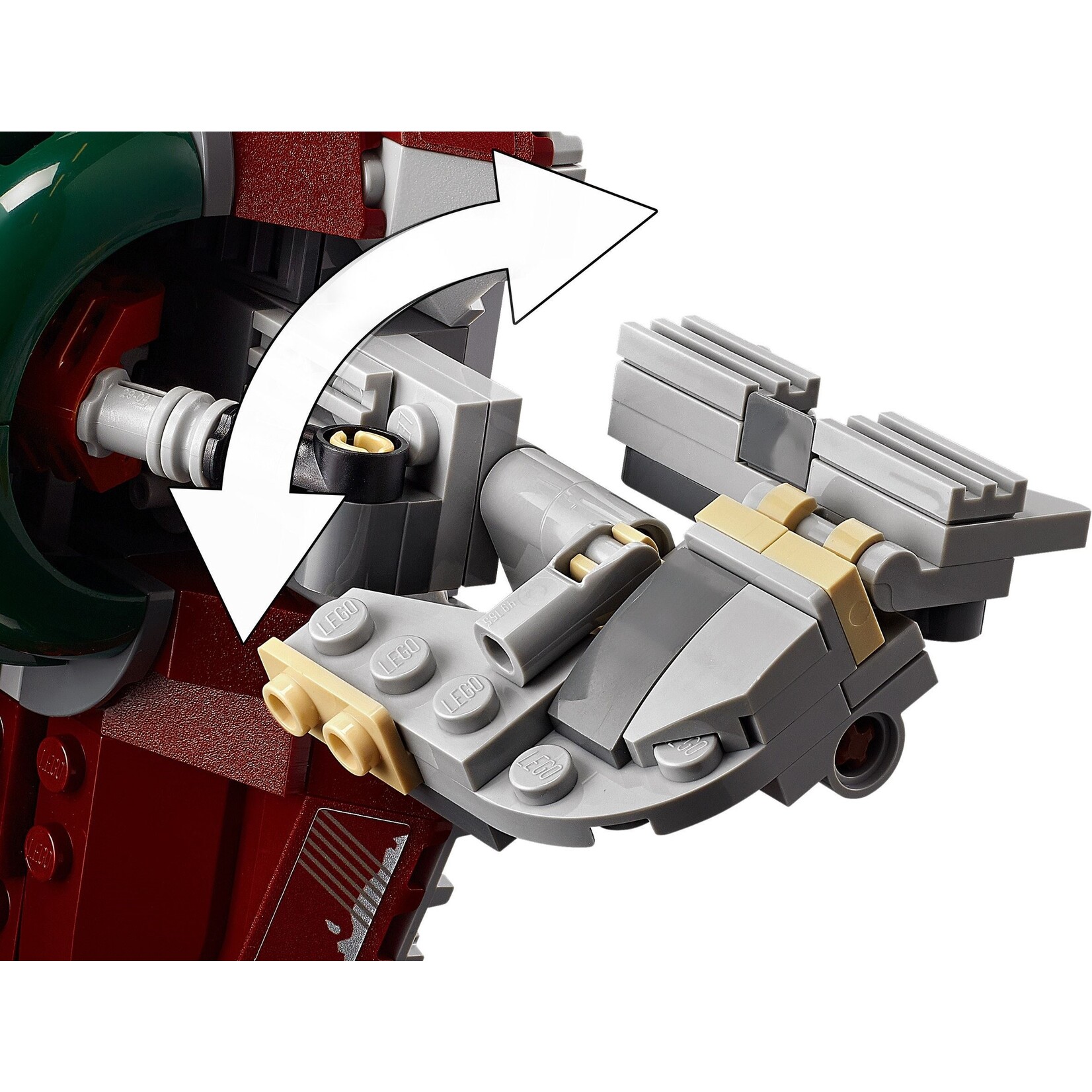 LEGO Boba Fett's sterrenschip 75312