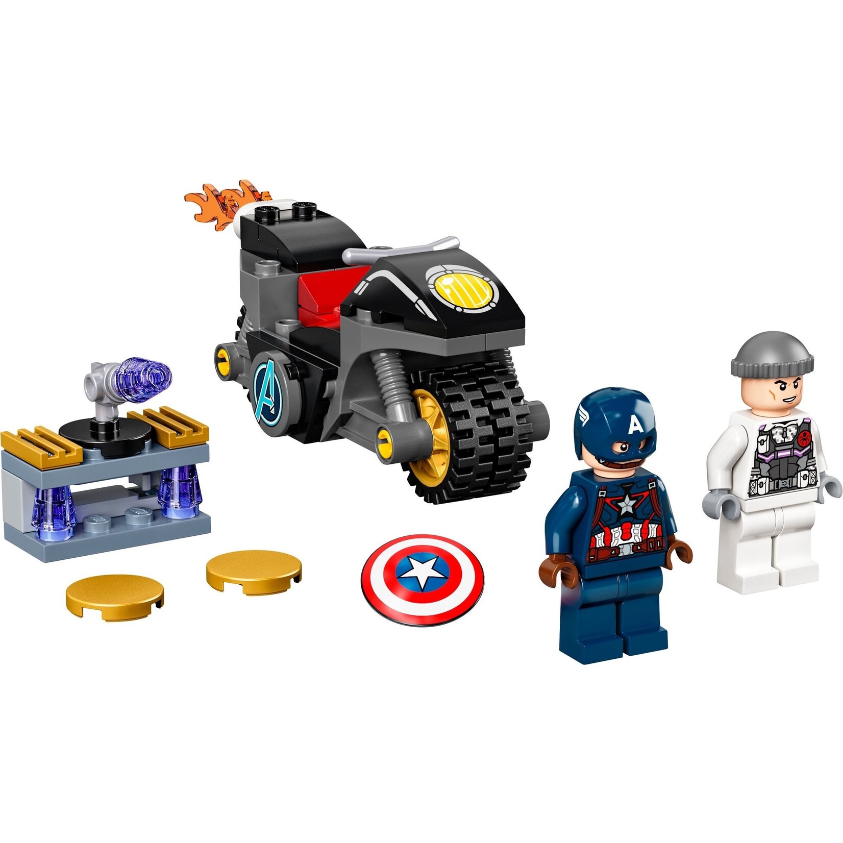 LEGO Marvel Captain America - Hydra confrontatie Set 76189