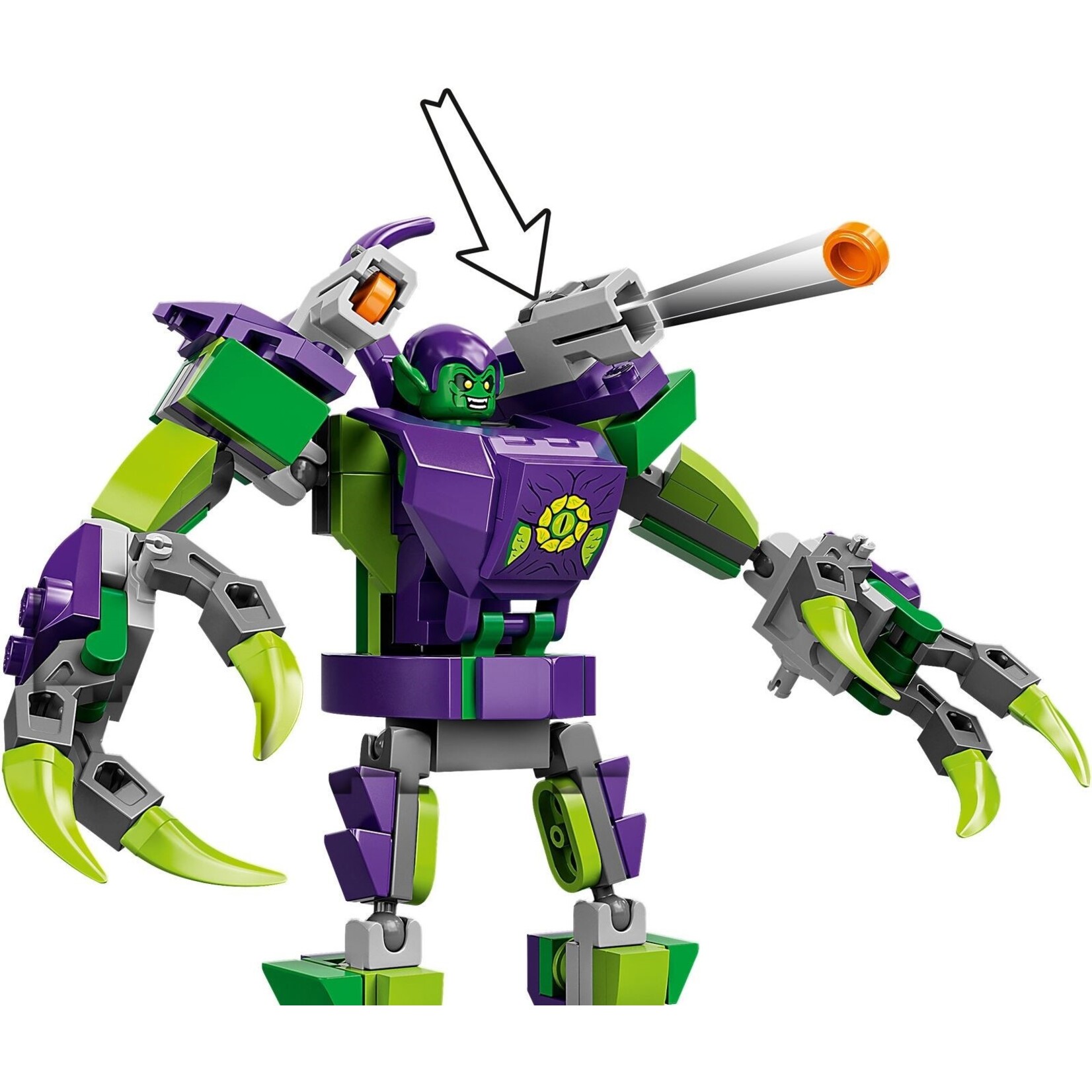 LEGO Spider-Man & Green Goblin Mechagevecht -76219