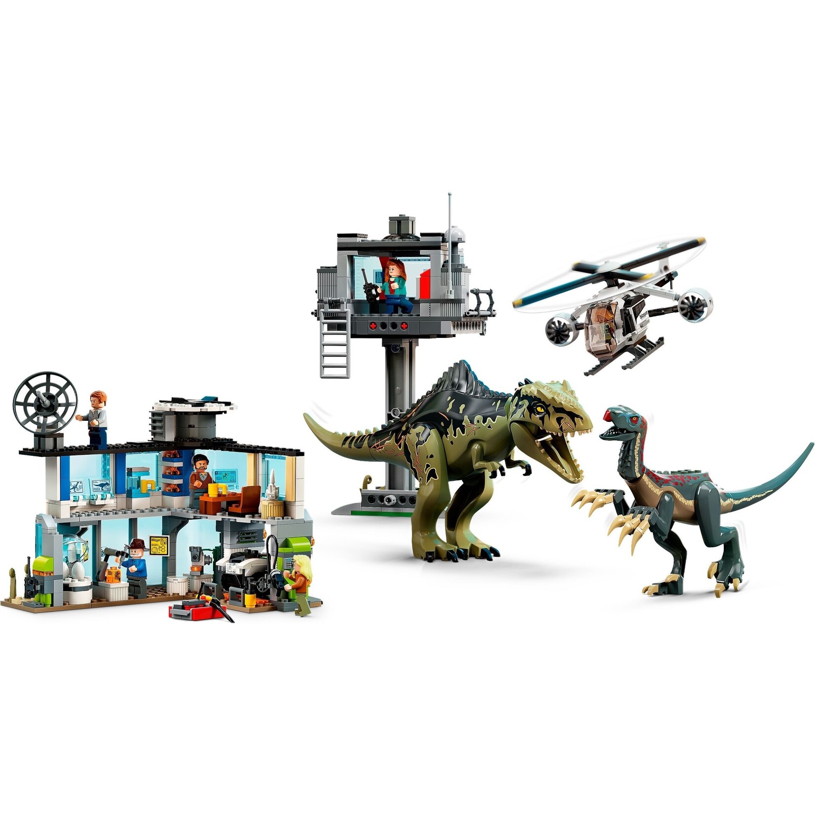 LEGO Giganotosaurus  & Therizinosaurus Aanval - 76949