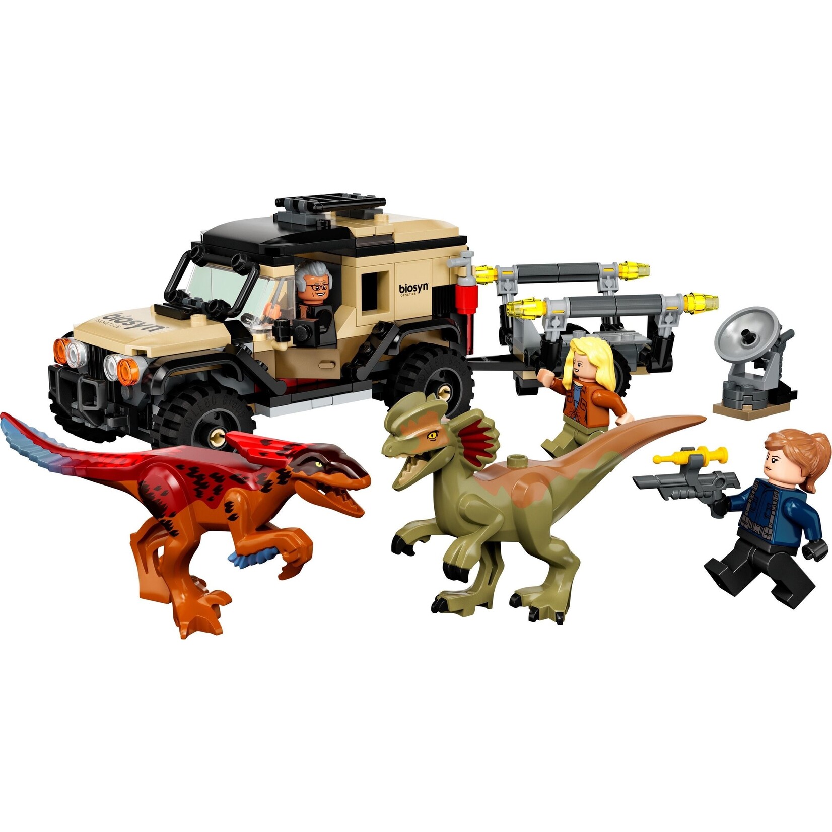 LEGO Pyroraptor & Dilophosaurus transport - 76951