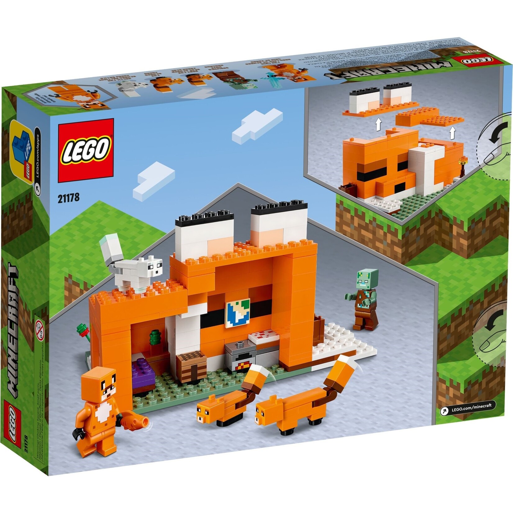 LEGO De Vossenhut - 21178