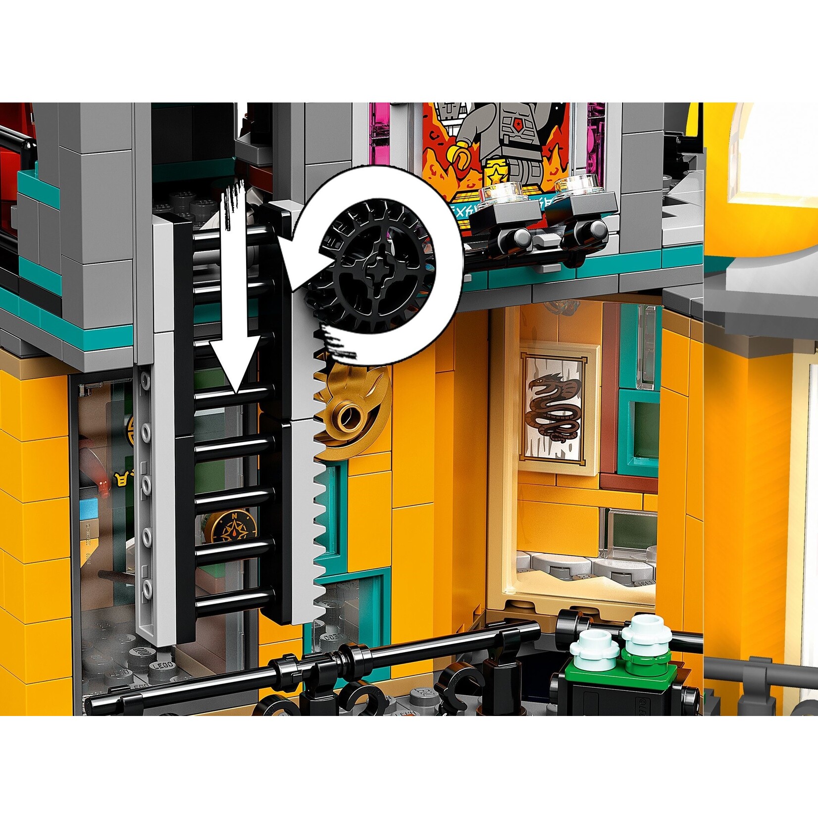 LEGO NINJAGO® stadstuinen - 71741