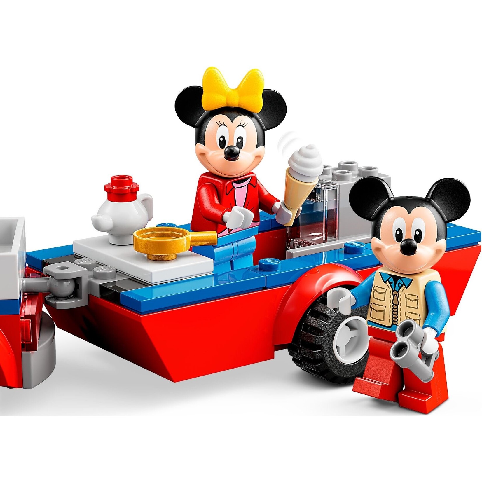 LEGO Mickey Mouse en Minnie Mouse Kampeerreis - 10777