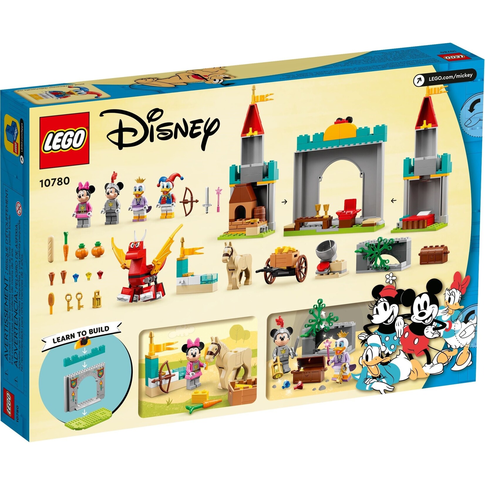 LEGO Mickey and Friends Kasteelverdedigers - 10780