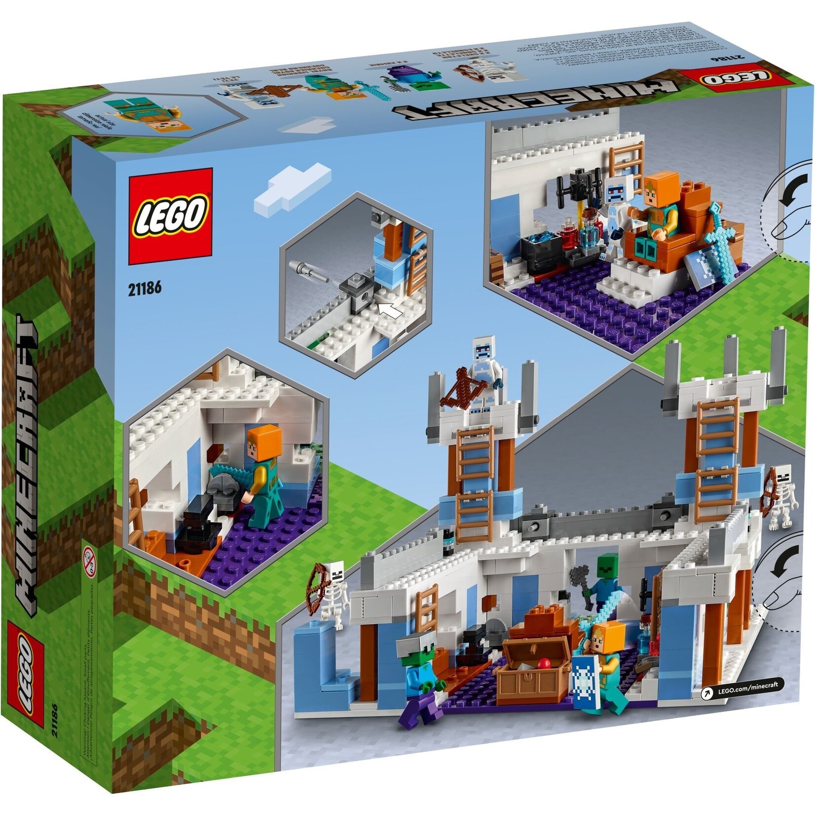 LEGO Het IJskasteel - 21186