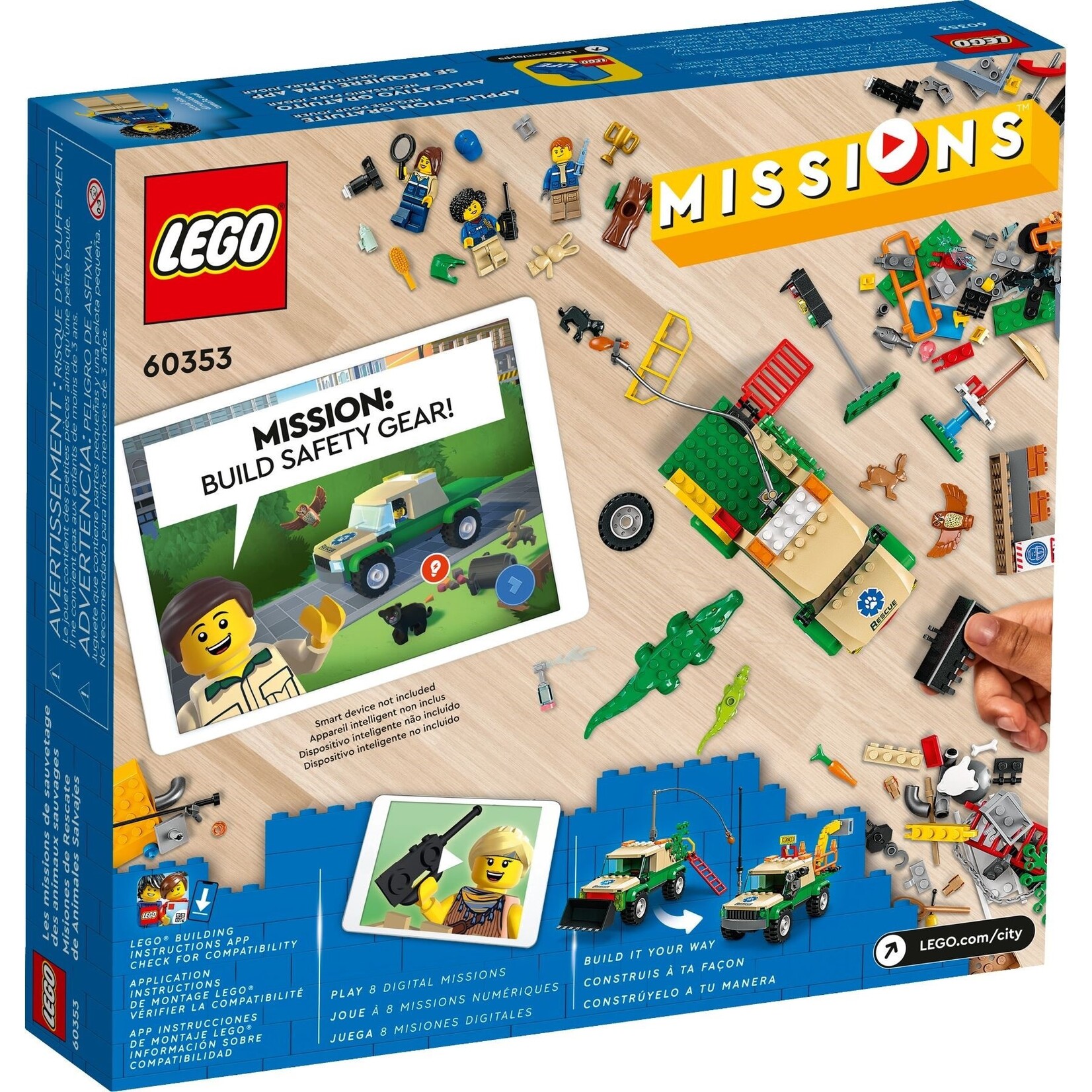 LEGO Wilde dieren reddingsmissie - 60353