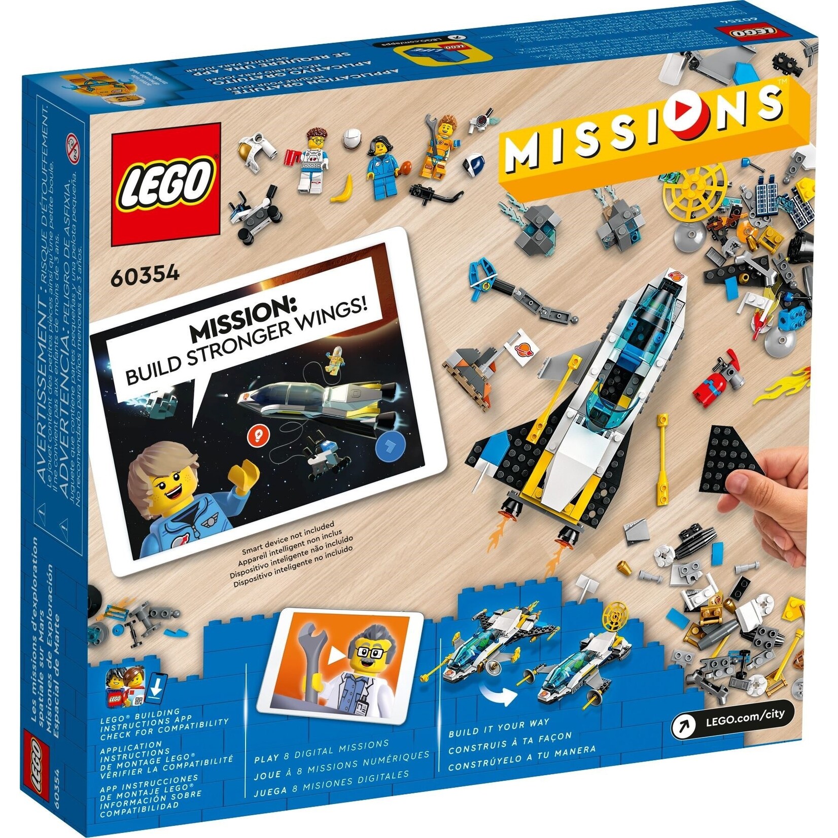 LEGO Ruimteschip voor verkenningsmissies op mars - 60354