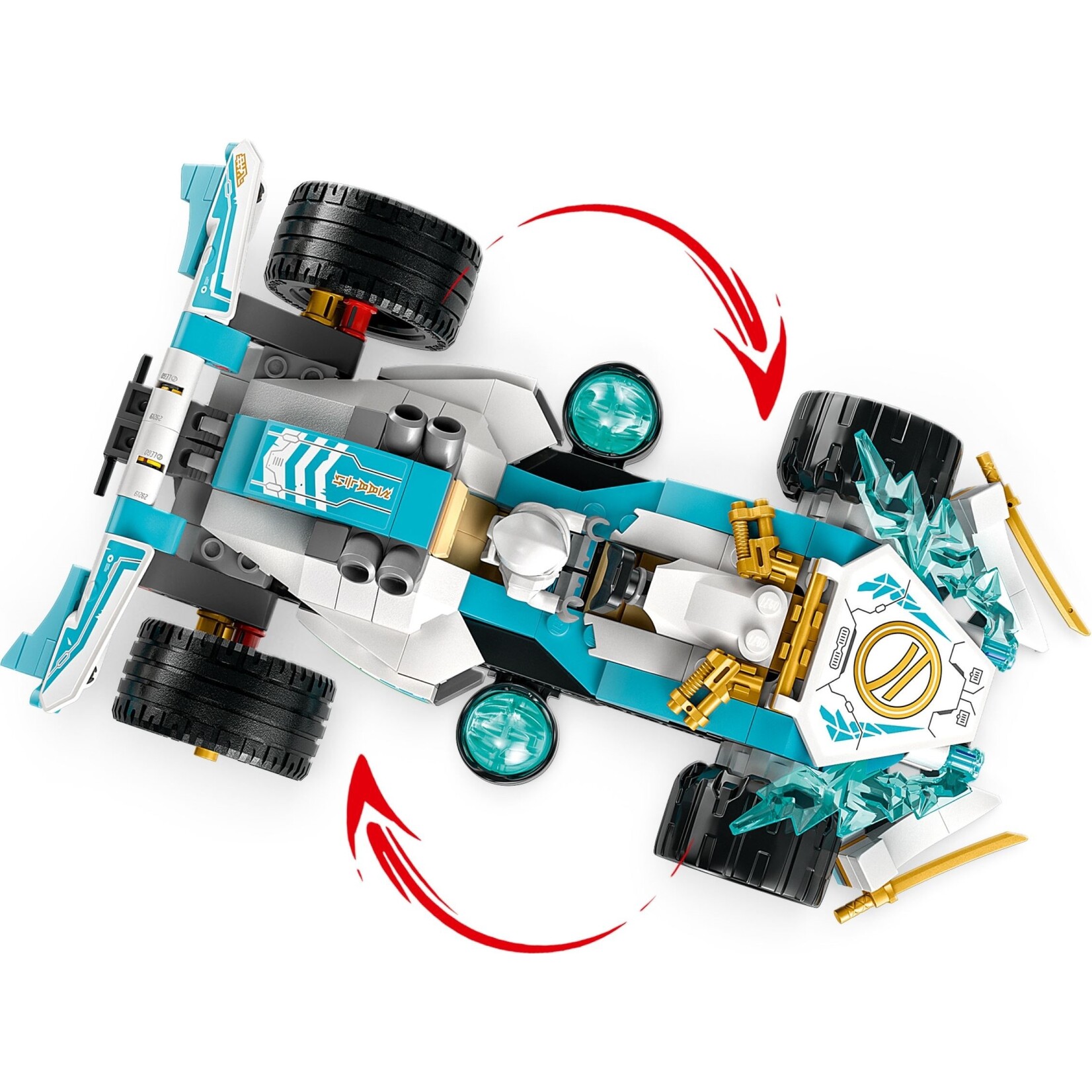 LEGO Zane’s drakenkracht Spinjitzu racewagen - 71791