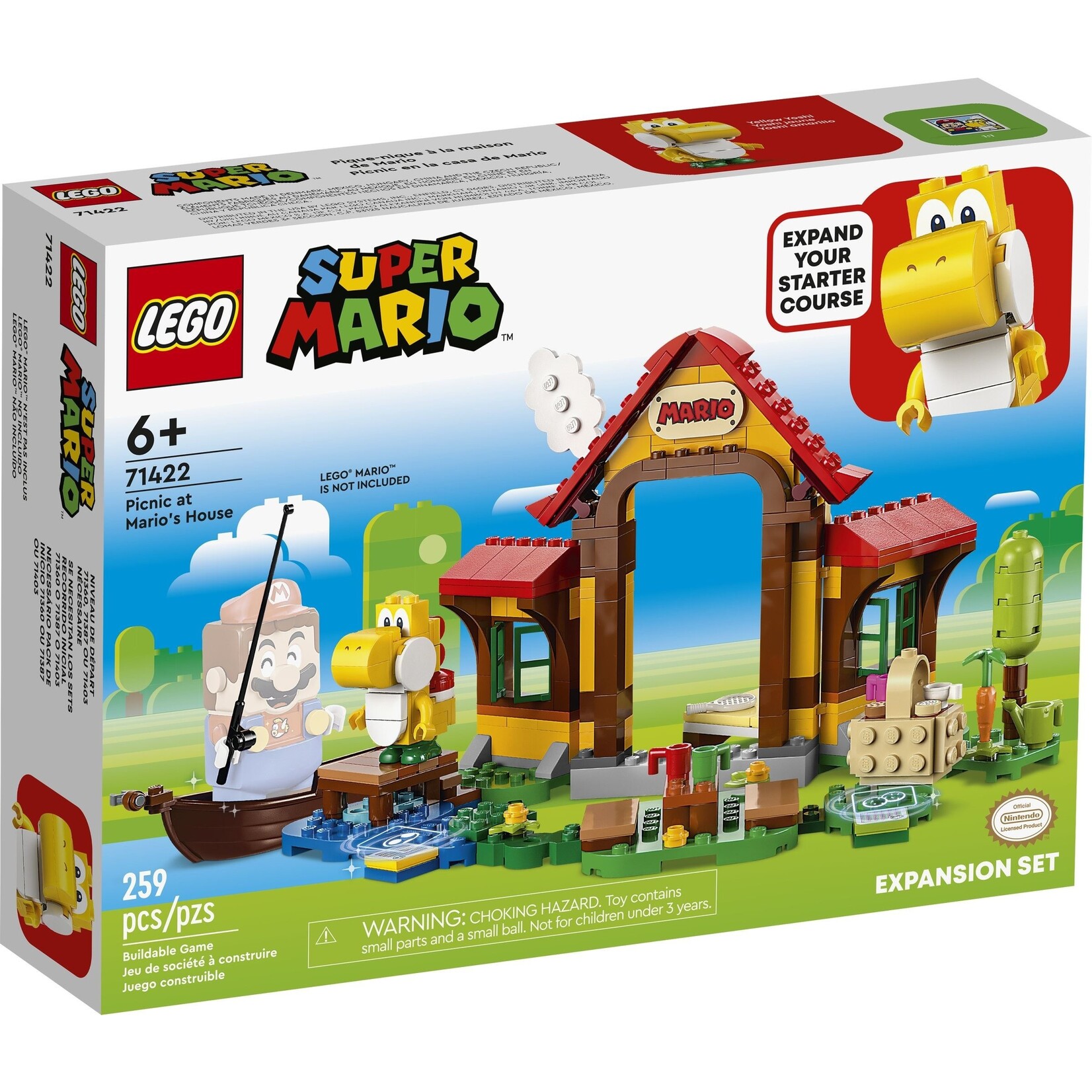 LEGO Uitbreidingsset: Picknick bij Mario's huis - 71422