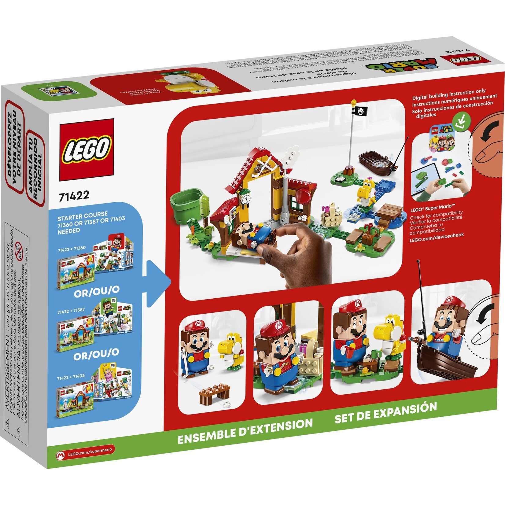 LEGO Uitbreidingsset: Picknick bij Mario's huis - 71422