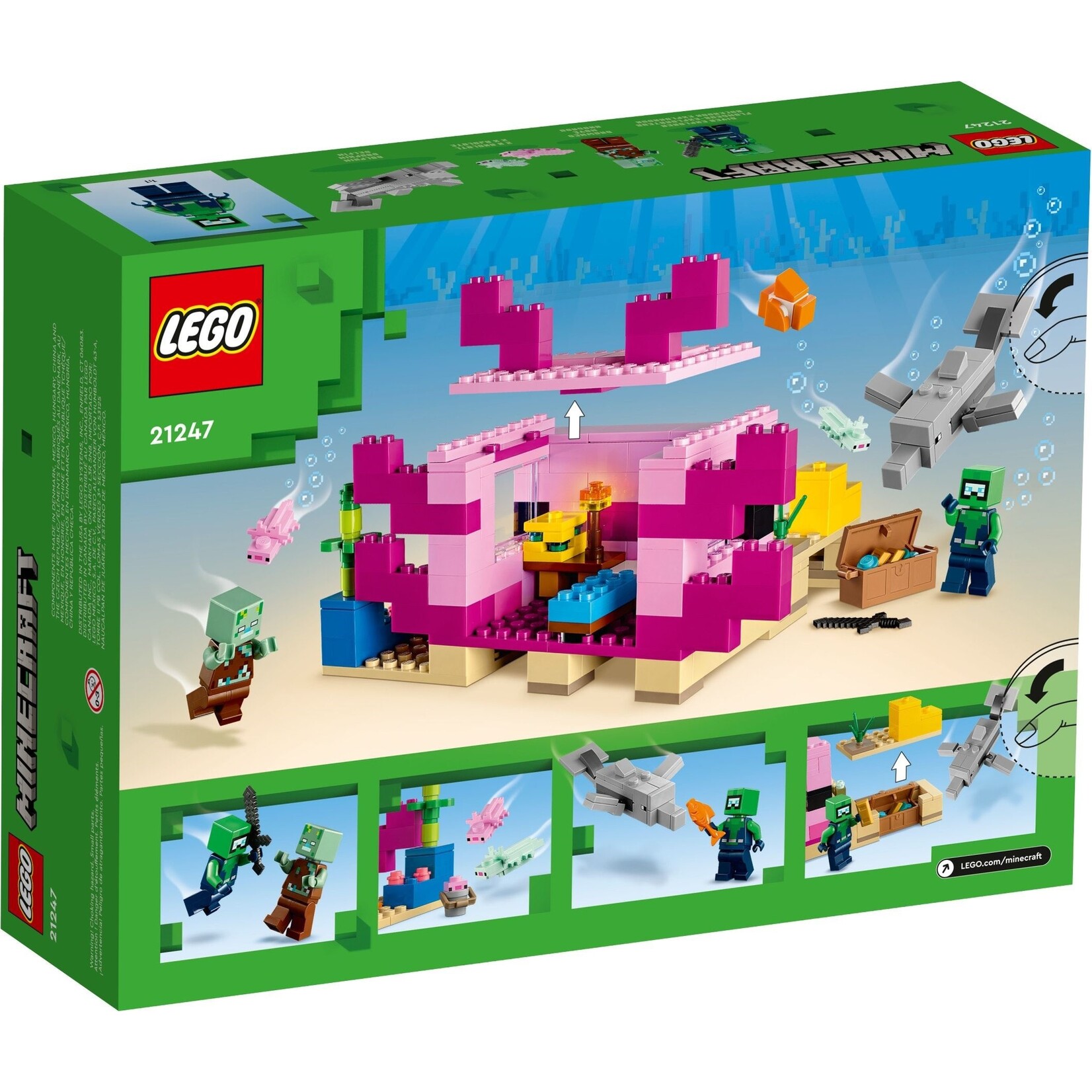 LEGO Het Axolotl huis - 21247