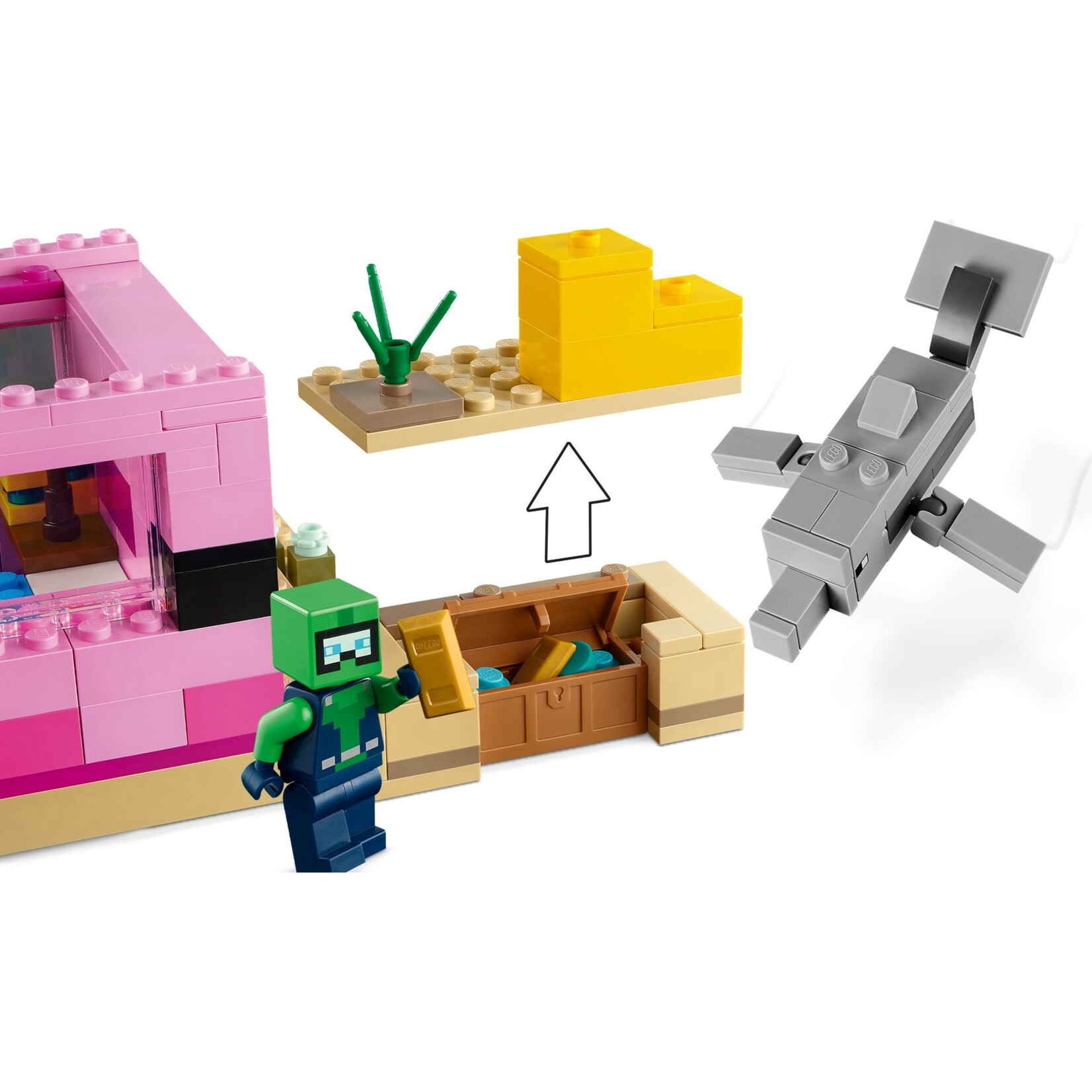 LEGO Het Axolotl huis - 21247