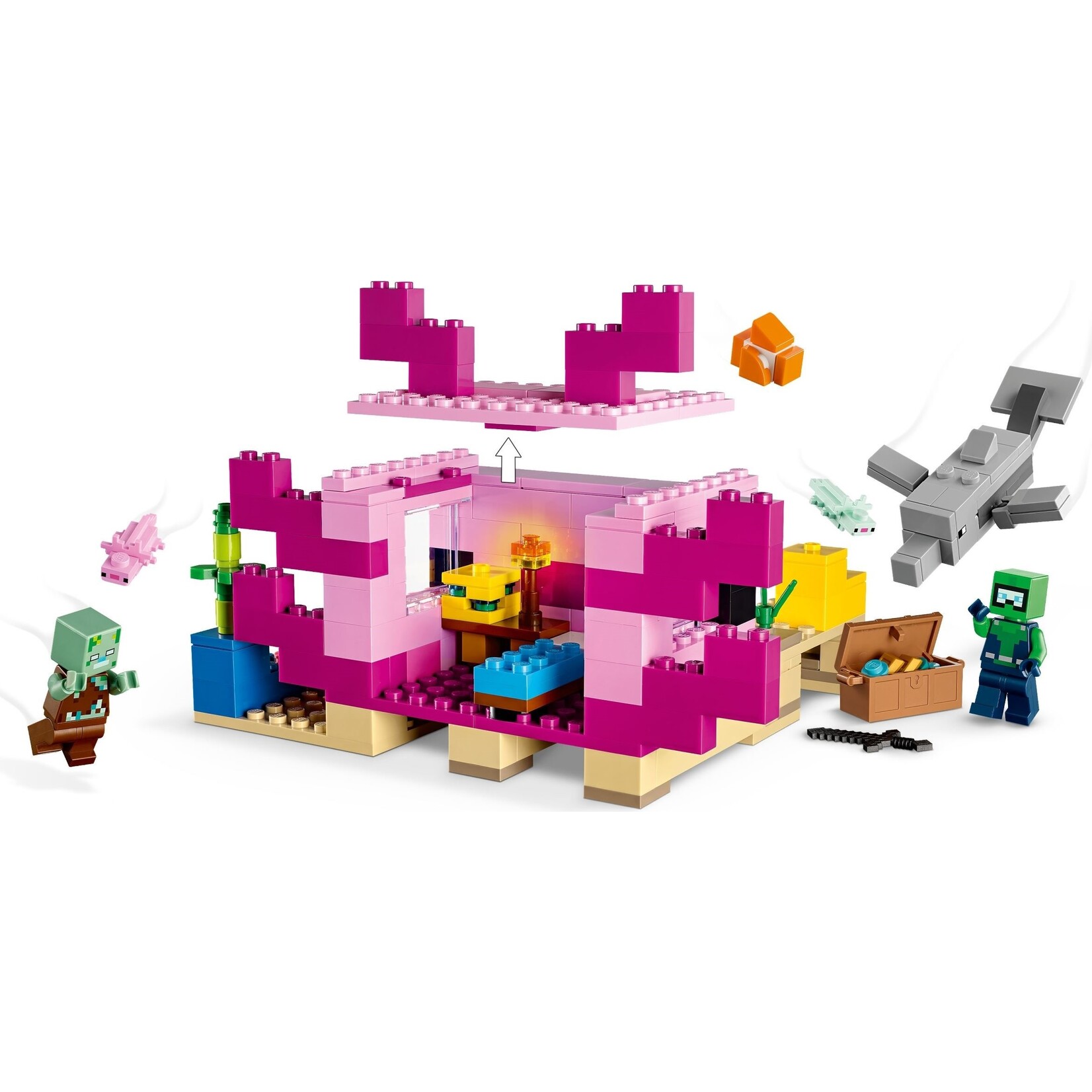 LEGO Het Axolotl huis - 21247