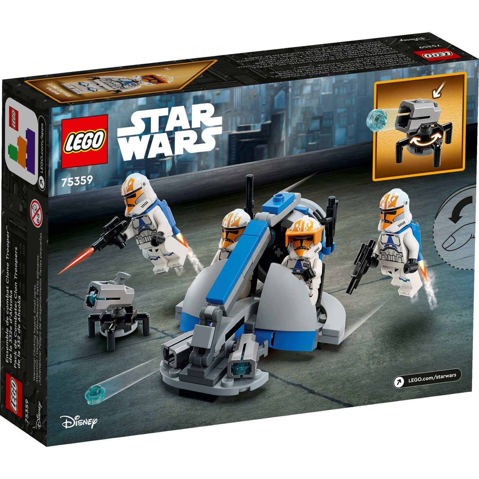 LEGO 332nd Ahsoka's Clone Trooper™ Battle Pack - 75359