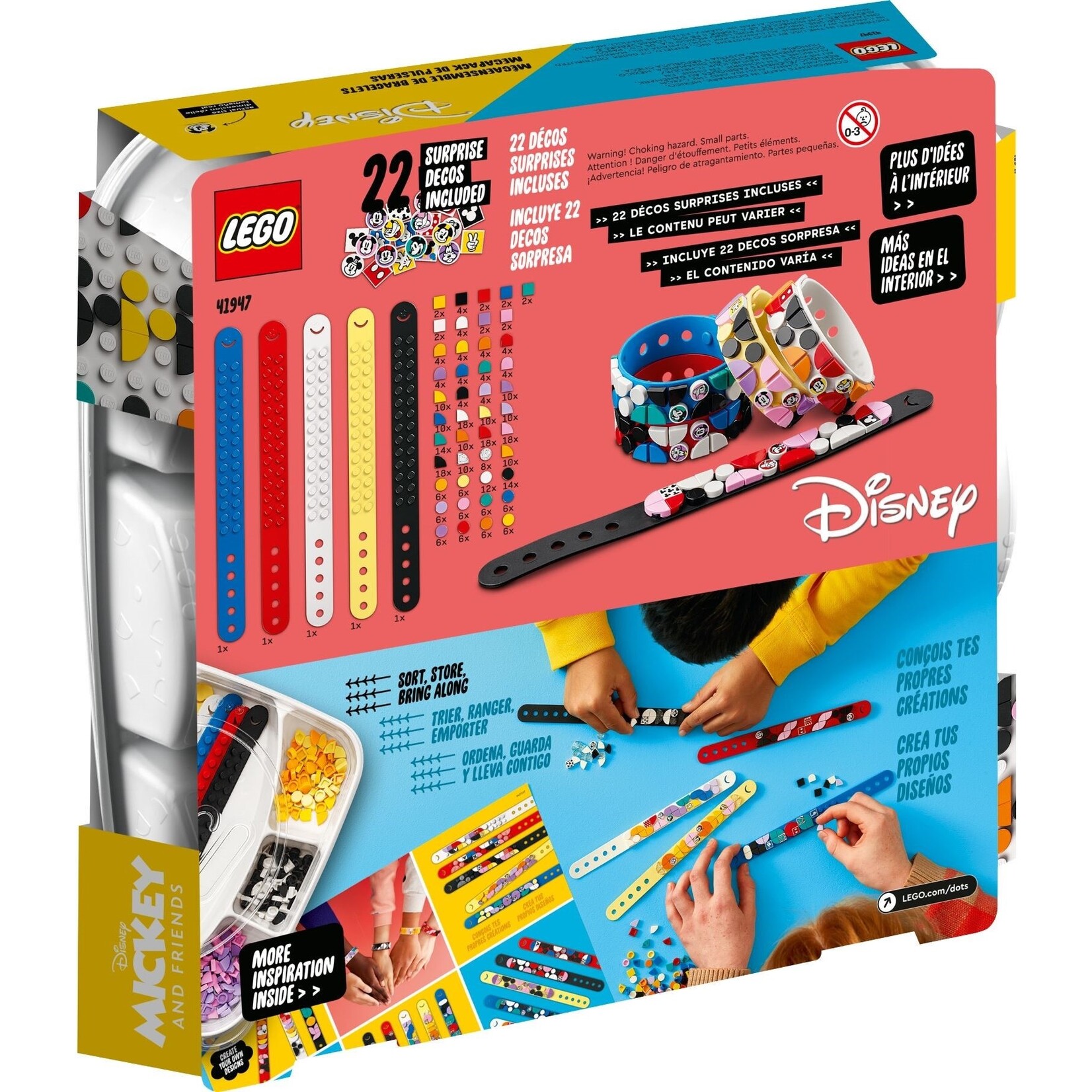 LEGO Mickey & Friends: megapak armbanden - 41947